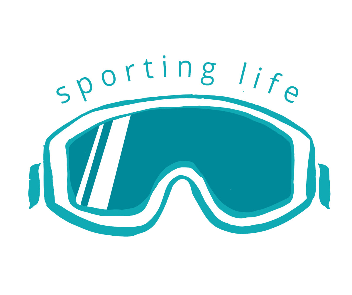Skiing logo by Jan Dolby