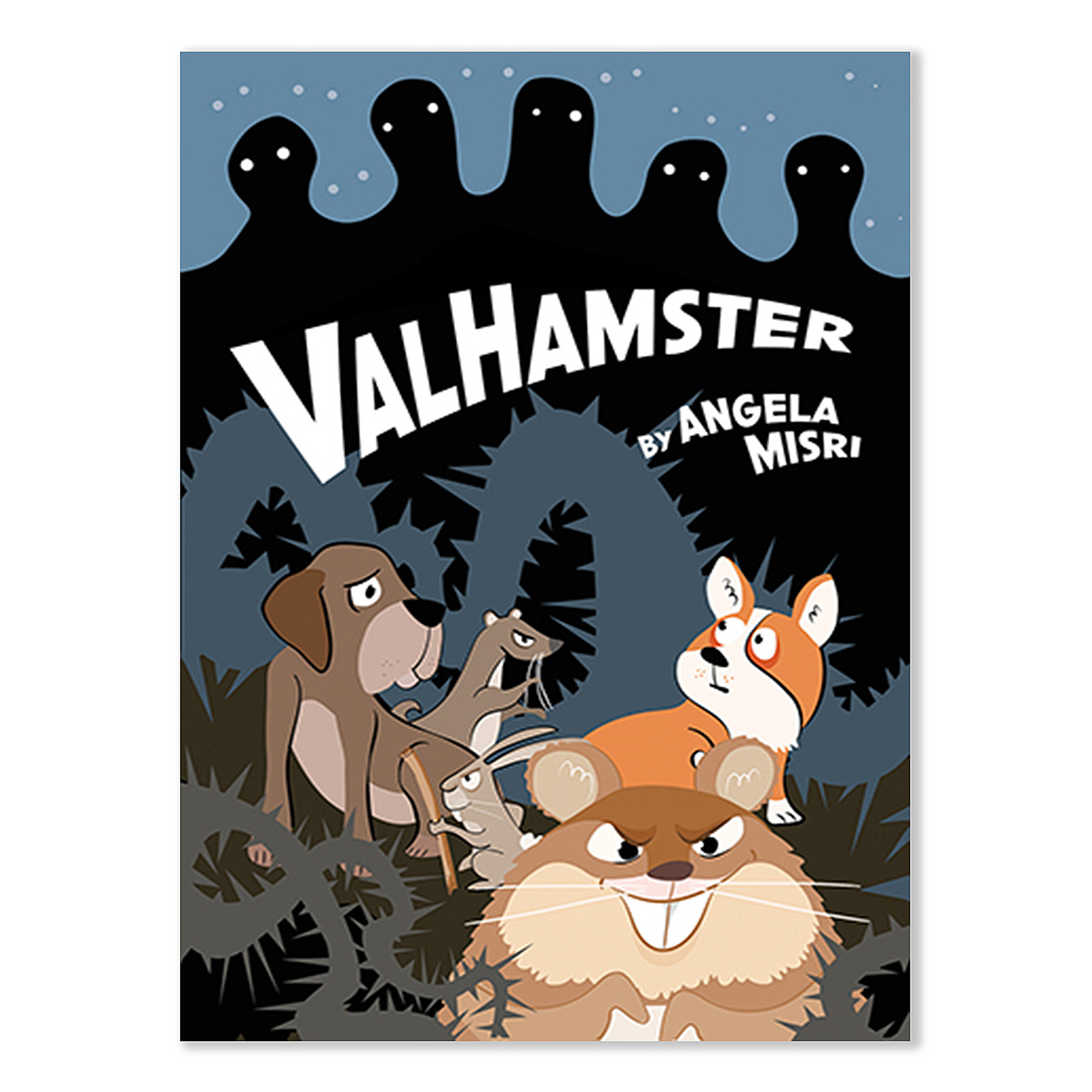 Valhamster cover design by Jan Dolby