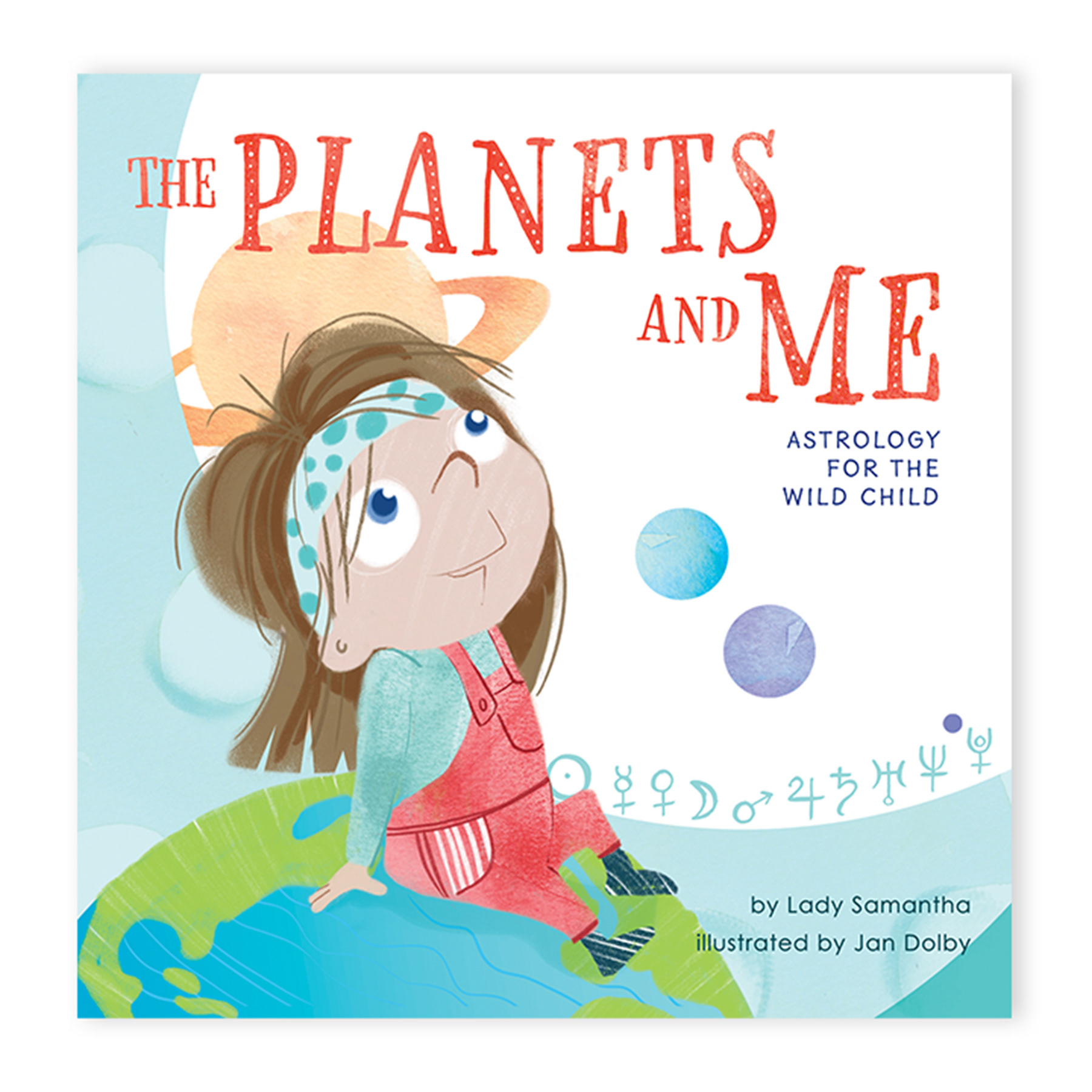 The Planets and Me cover design by Jan Dolby