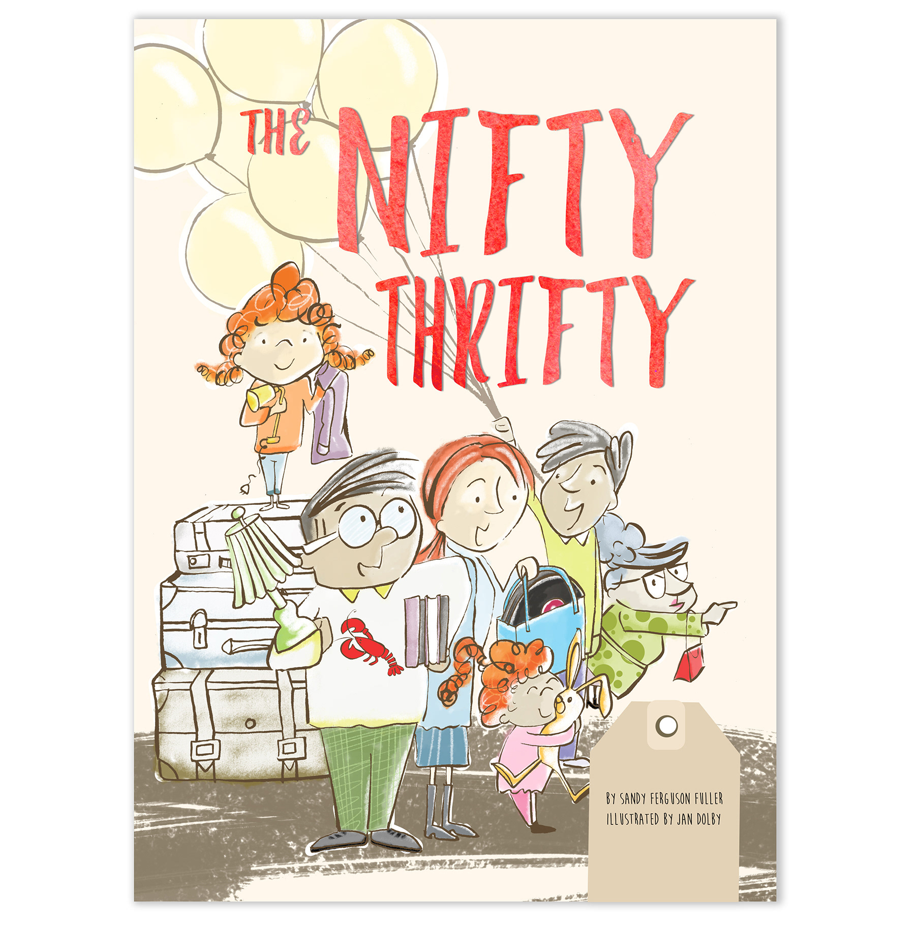 The Nifty Thrifty cover design by Jan Dolby