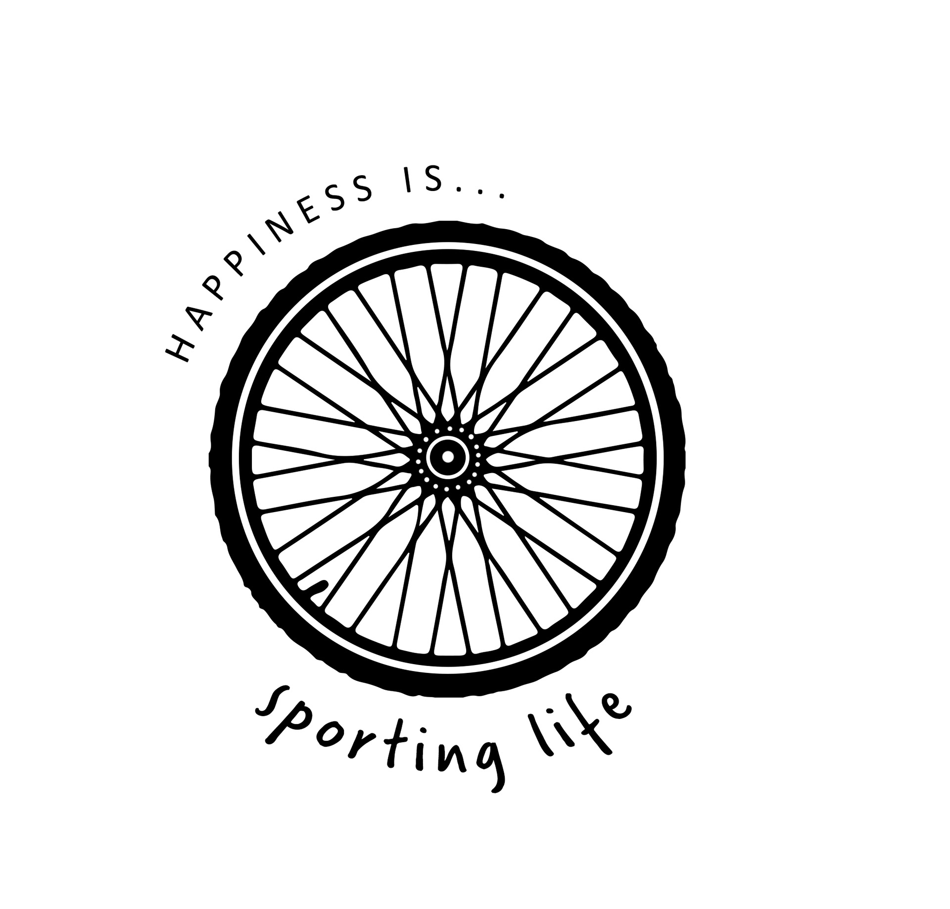 Cycling logo by Jan Dolby