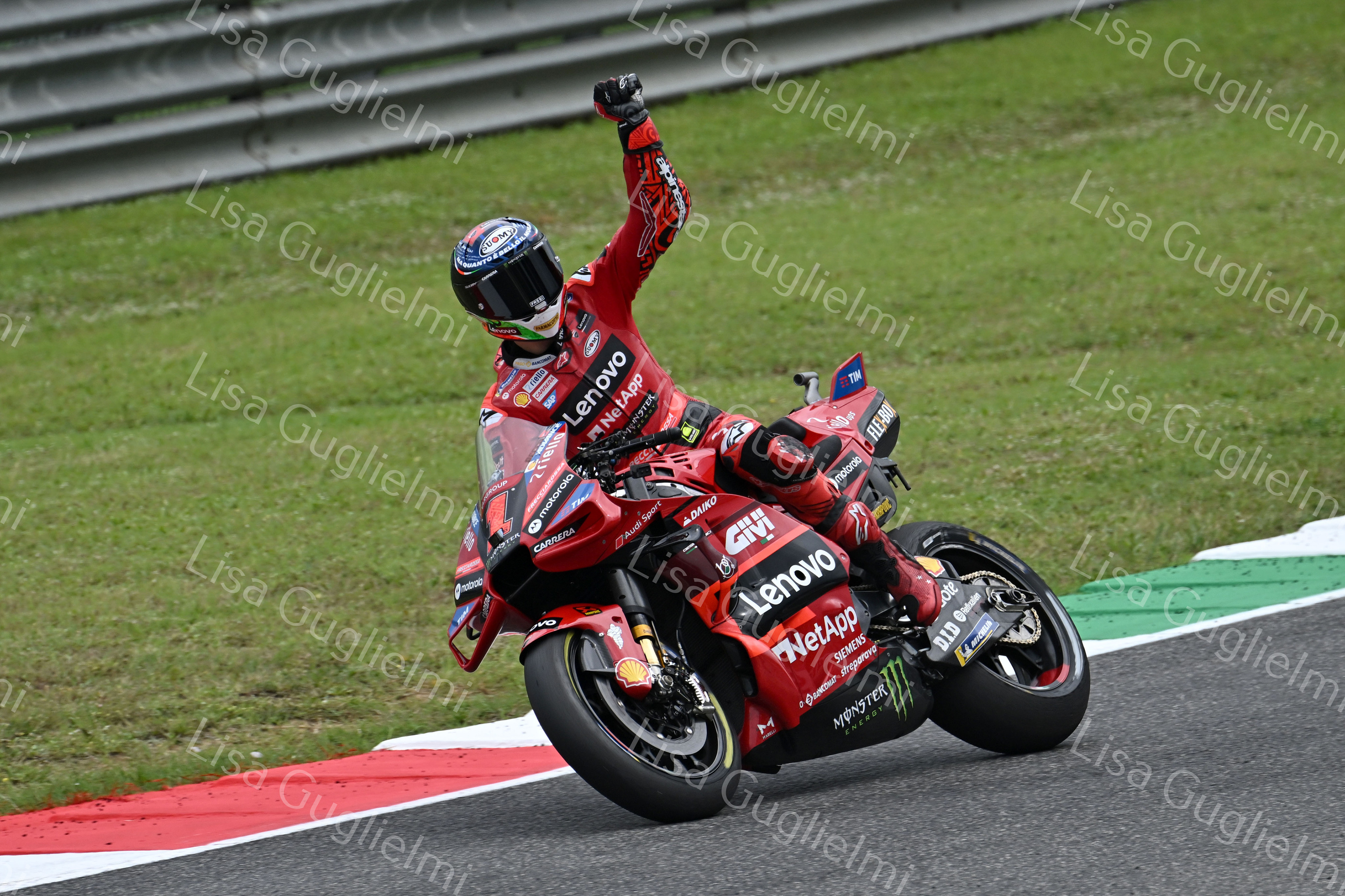 Esultanza Pecco Bagnaia