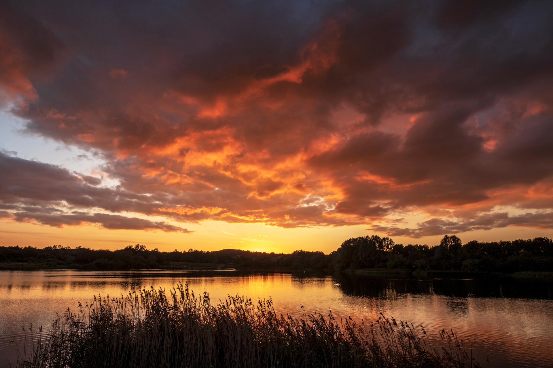 Balancing Lake Sunset