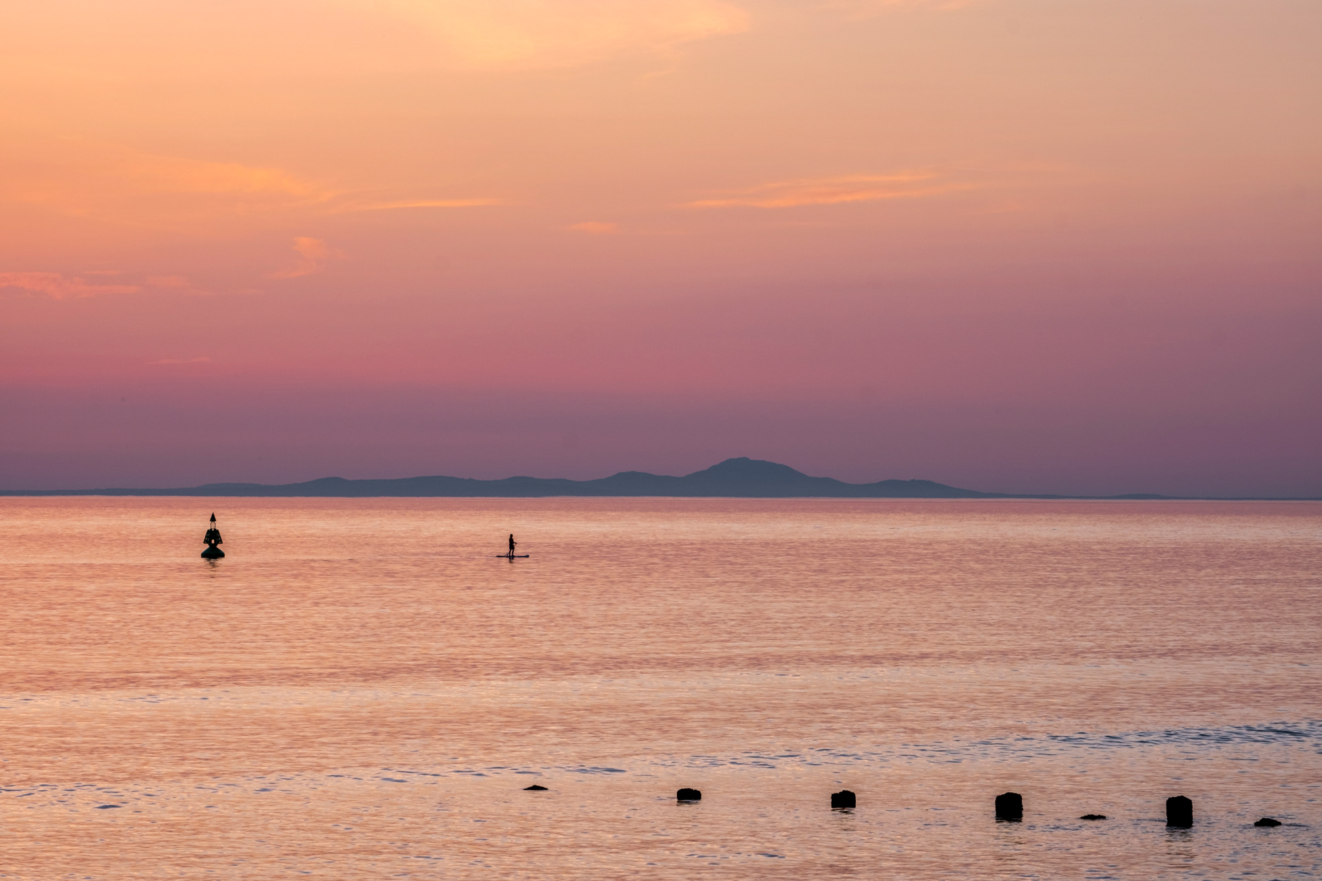 Lonely Paddle Border