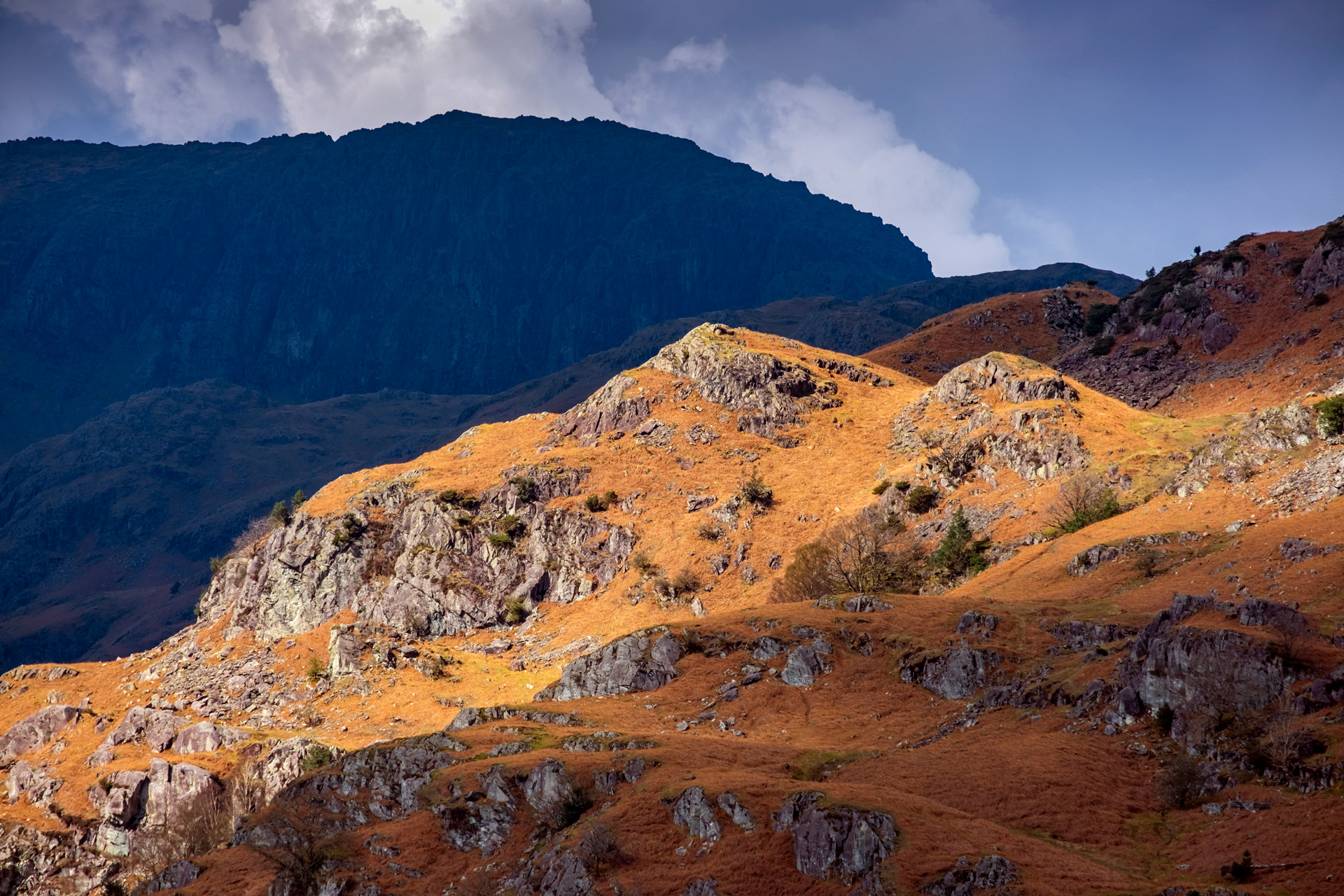 Light on the Langdales
