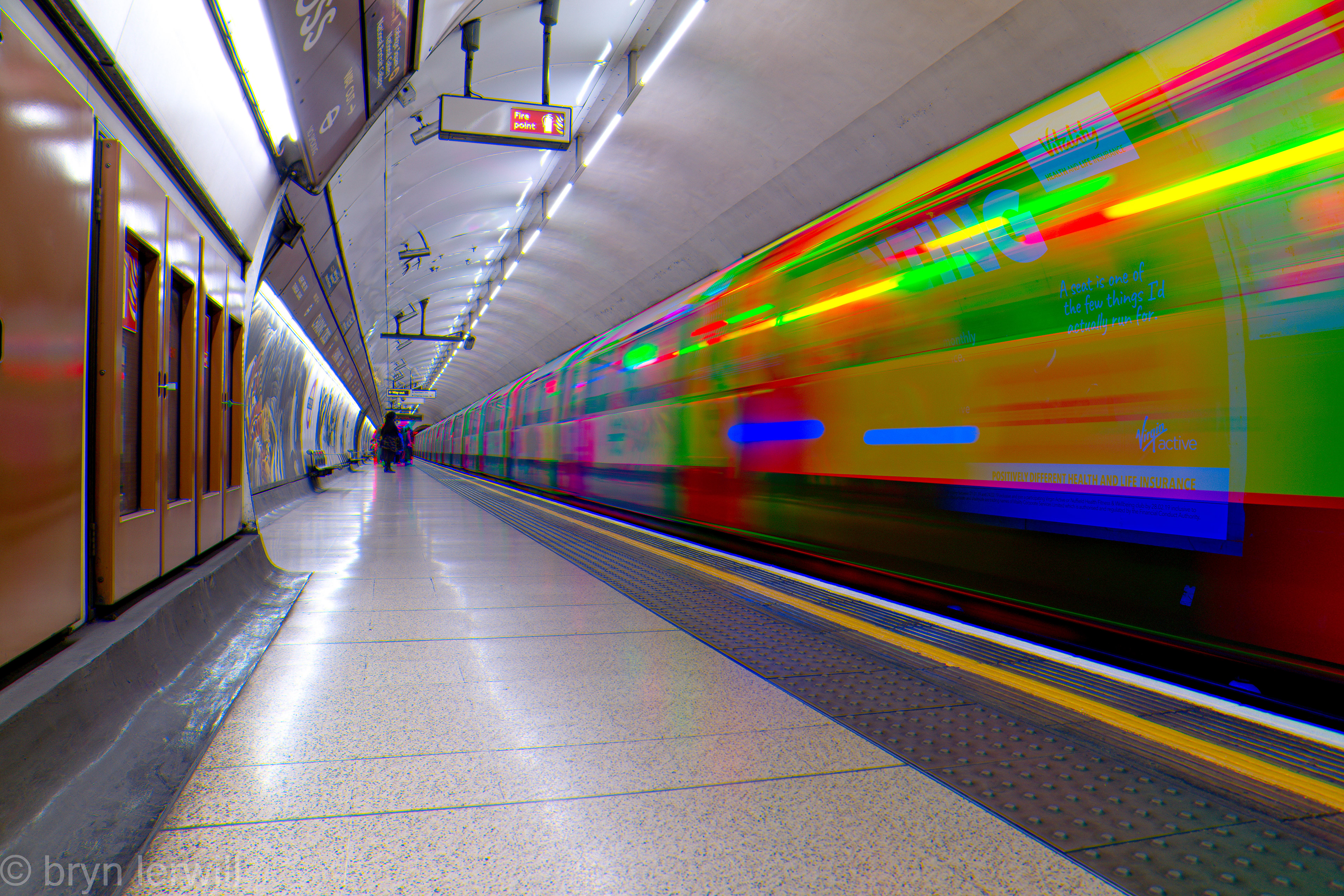 Three images stacked in Lr to emulate the Harris Shutter Effect