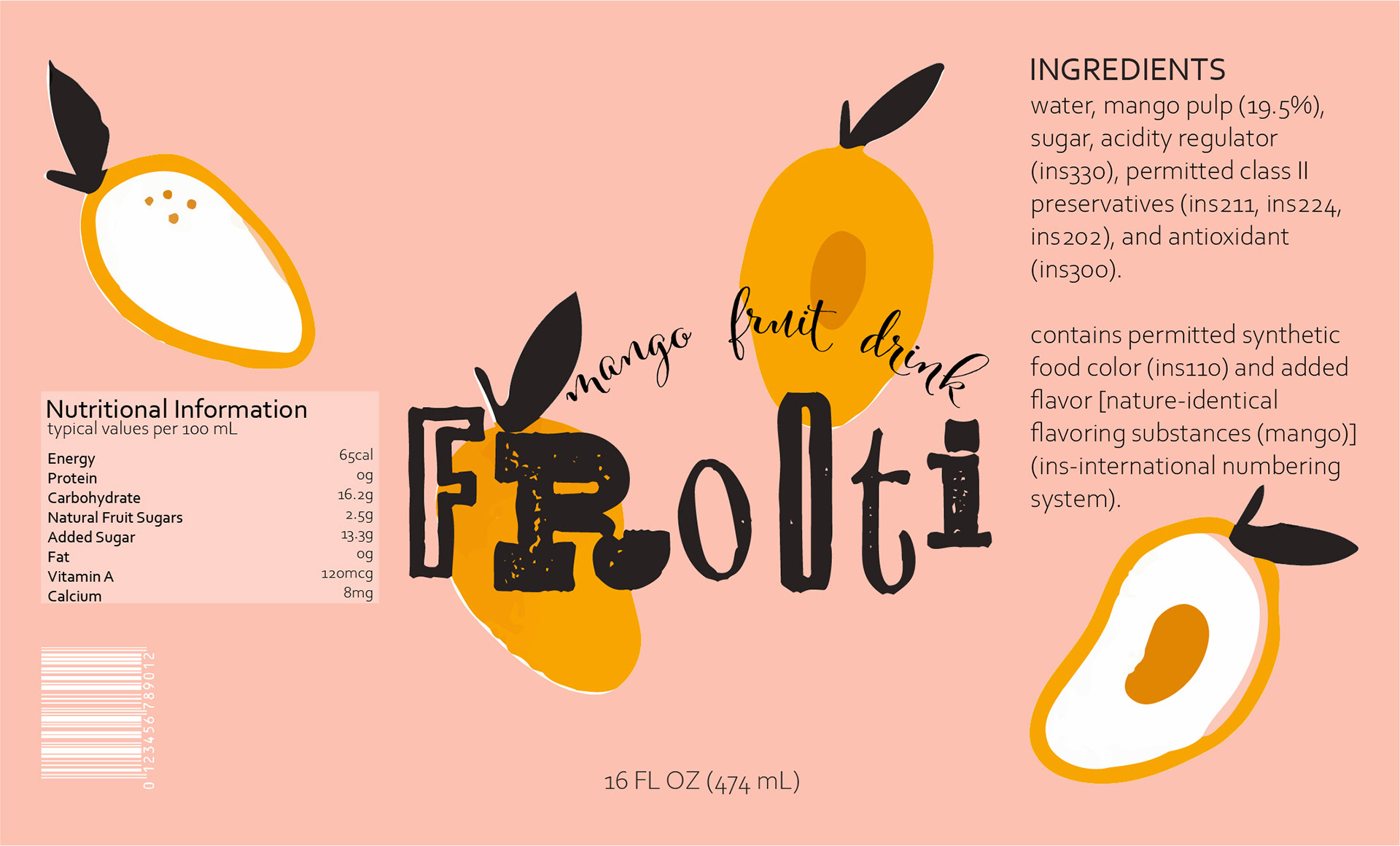 Frooti Label Redesign
