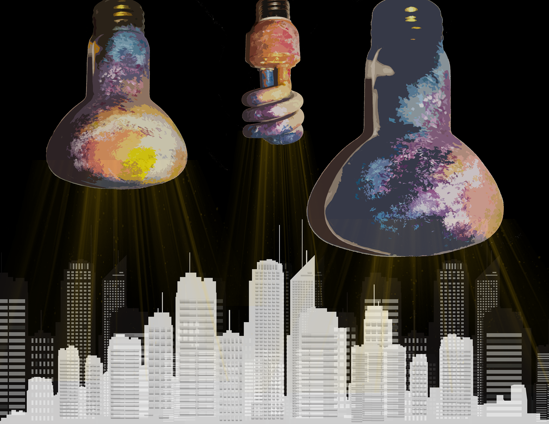 Mixed Media: Light Pollution