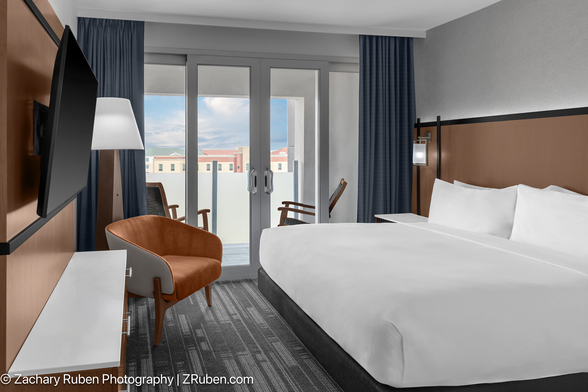 Guest room with Balcony at DoubleTree by Hilton Midland West Loop I-250