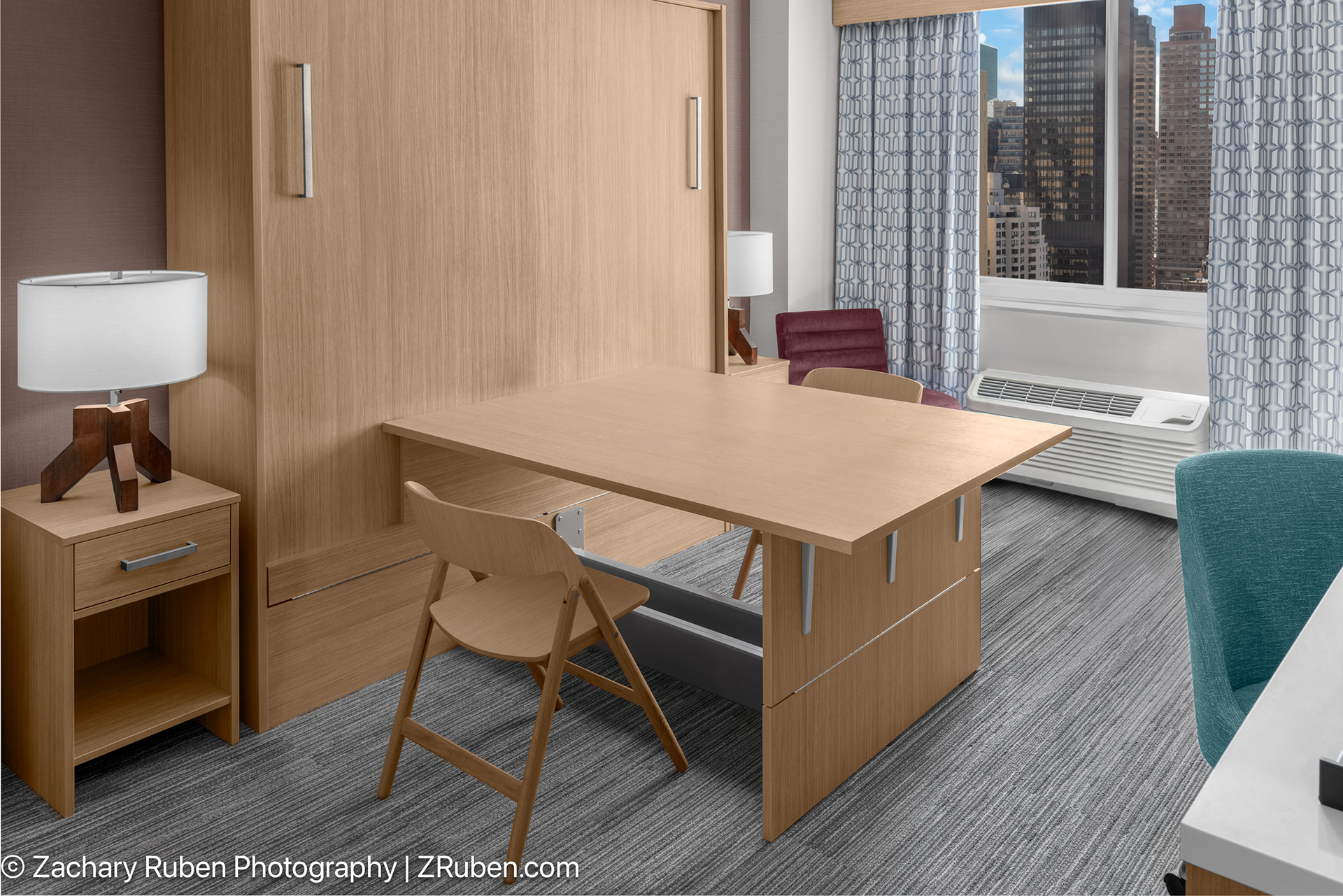 Desk with Murphy Bed at Hilton Garden Inn New York/Manhattan-Midtown East