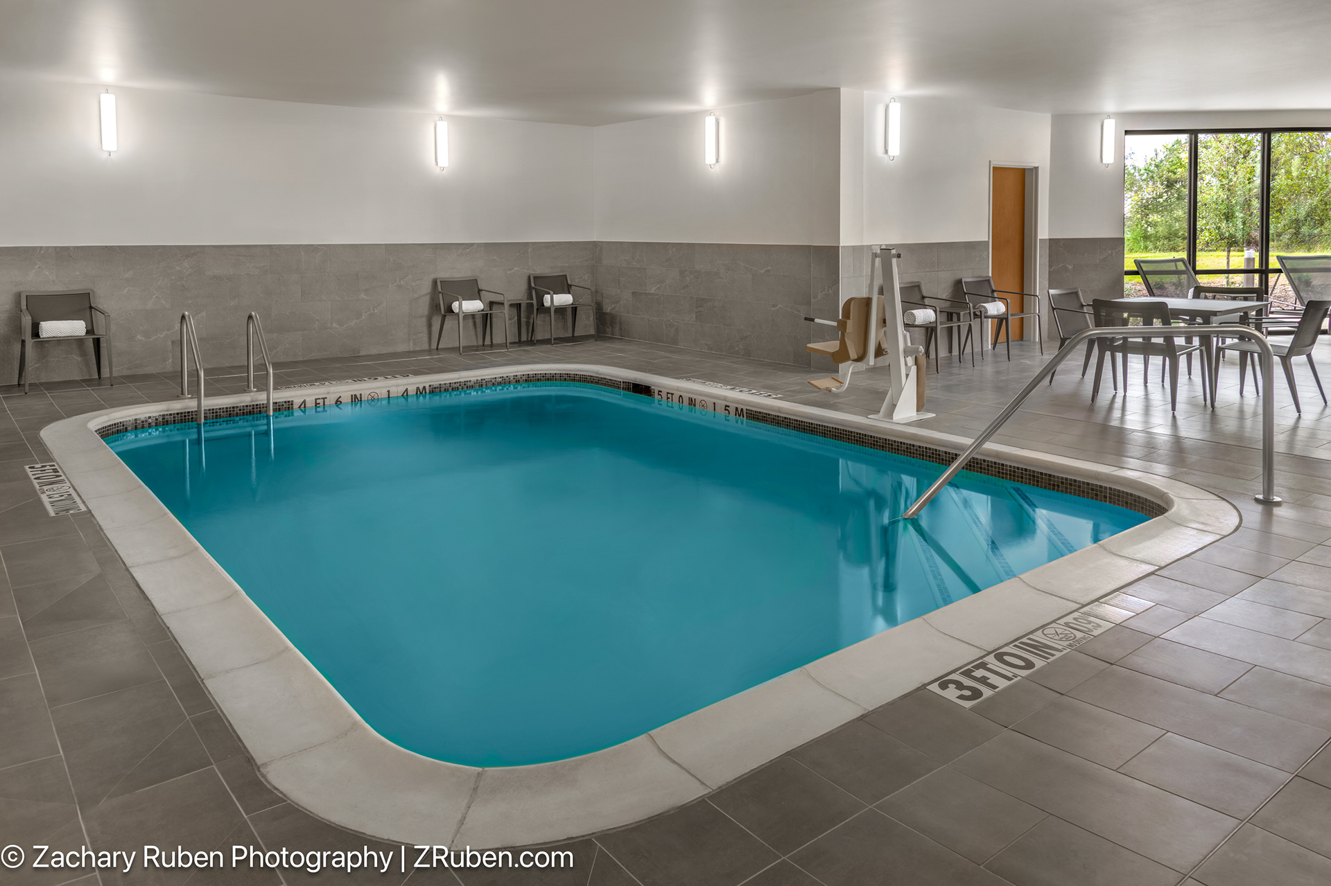 Indoor Pool at Courtyard Sherman