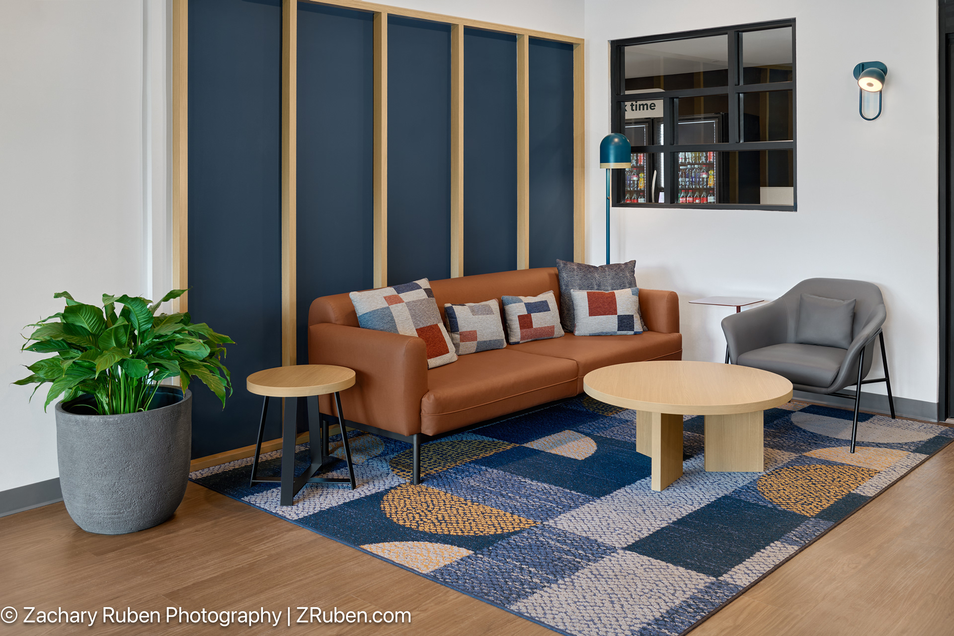 Lobby Seating at StudioRes by Marriott Columbia Harbison