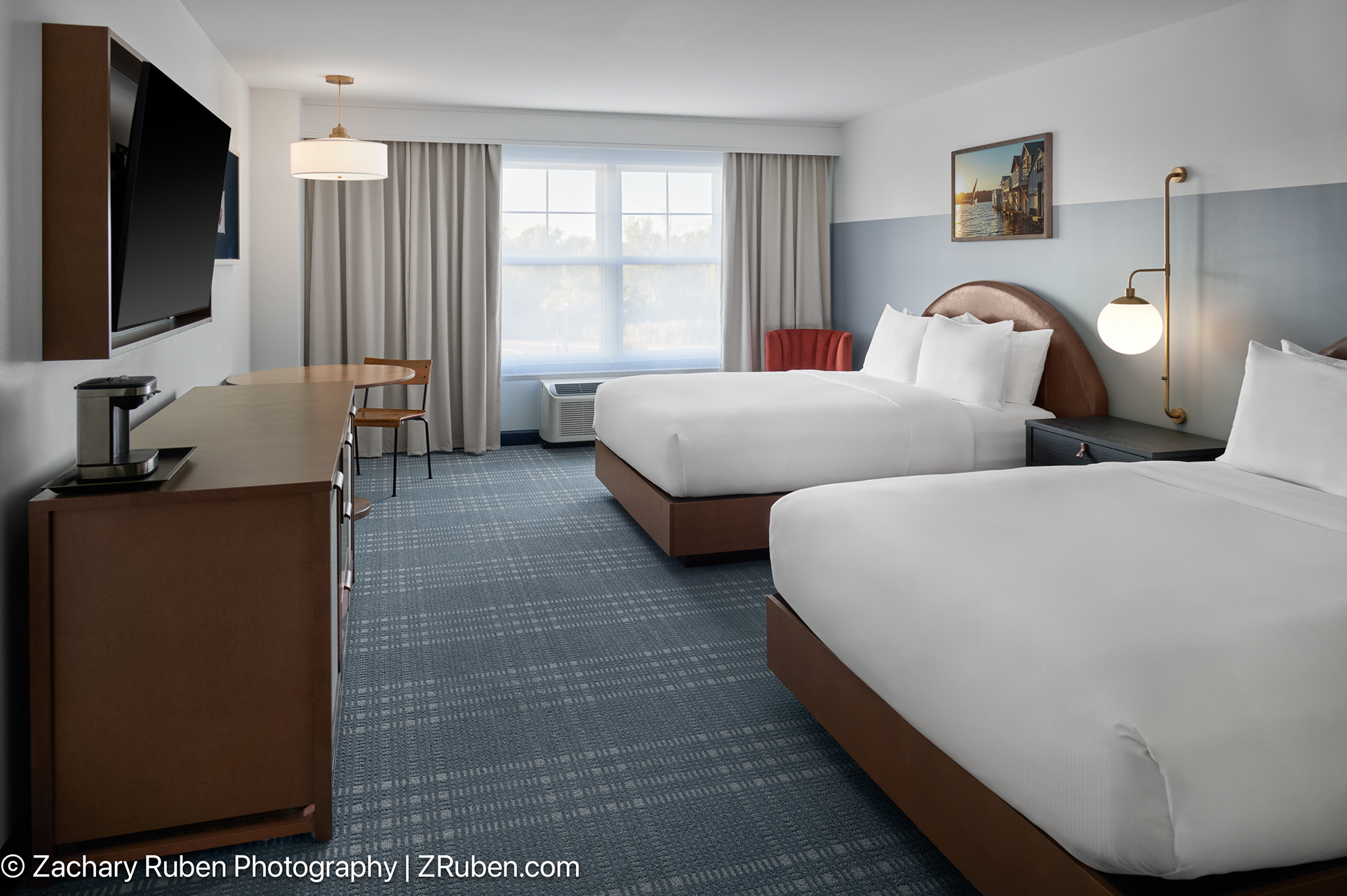 2 Queens at Hotel Canandaigua, Tapestry Collection by Hilton