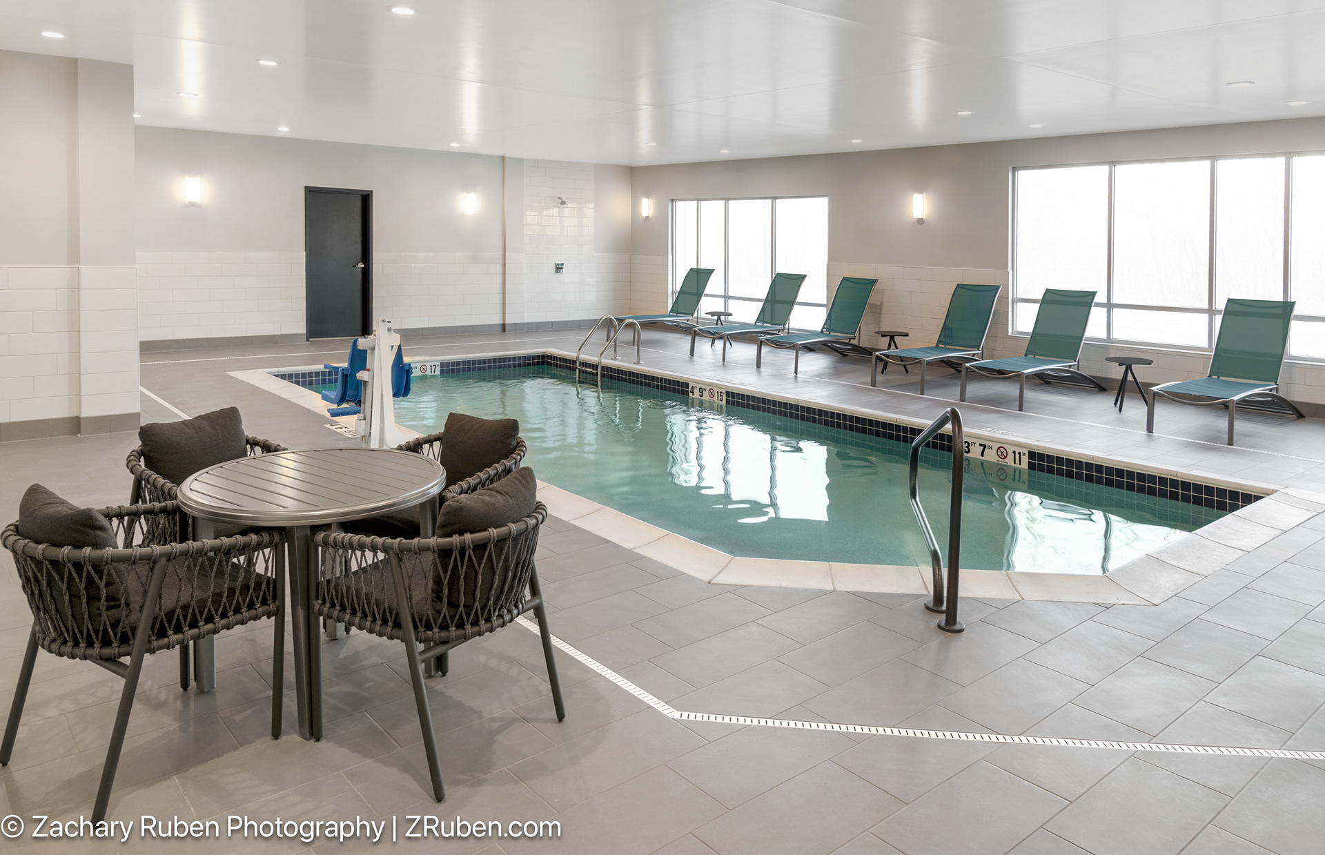 Indoor Pool at TownePlace Suites Detroit Taylor