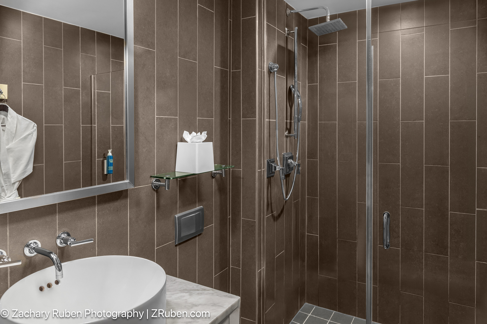 Shower Bathroom at Four Points New York Downtown