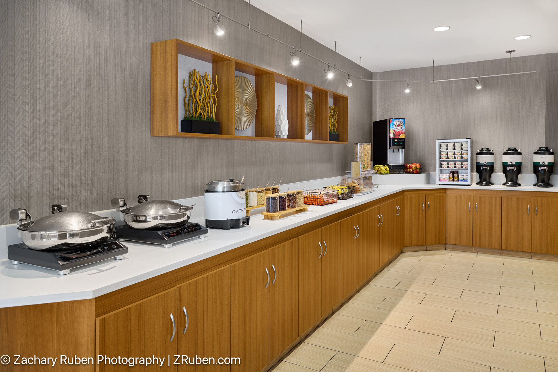 Breakfast Buffet at Springhill Suites Detroit Metro Airport Romulus