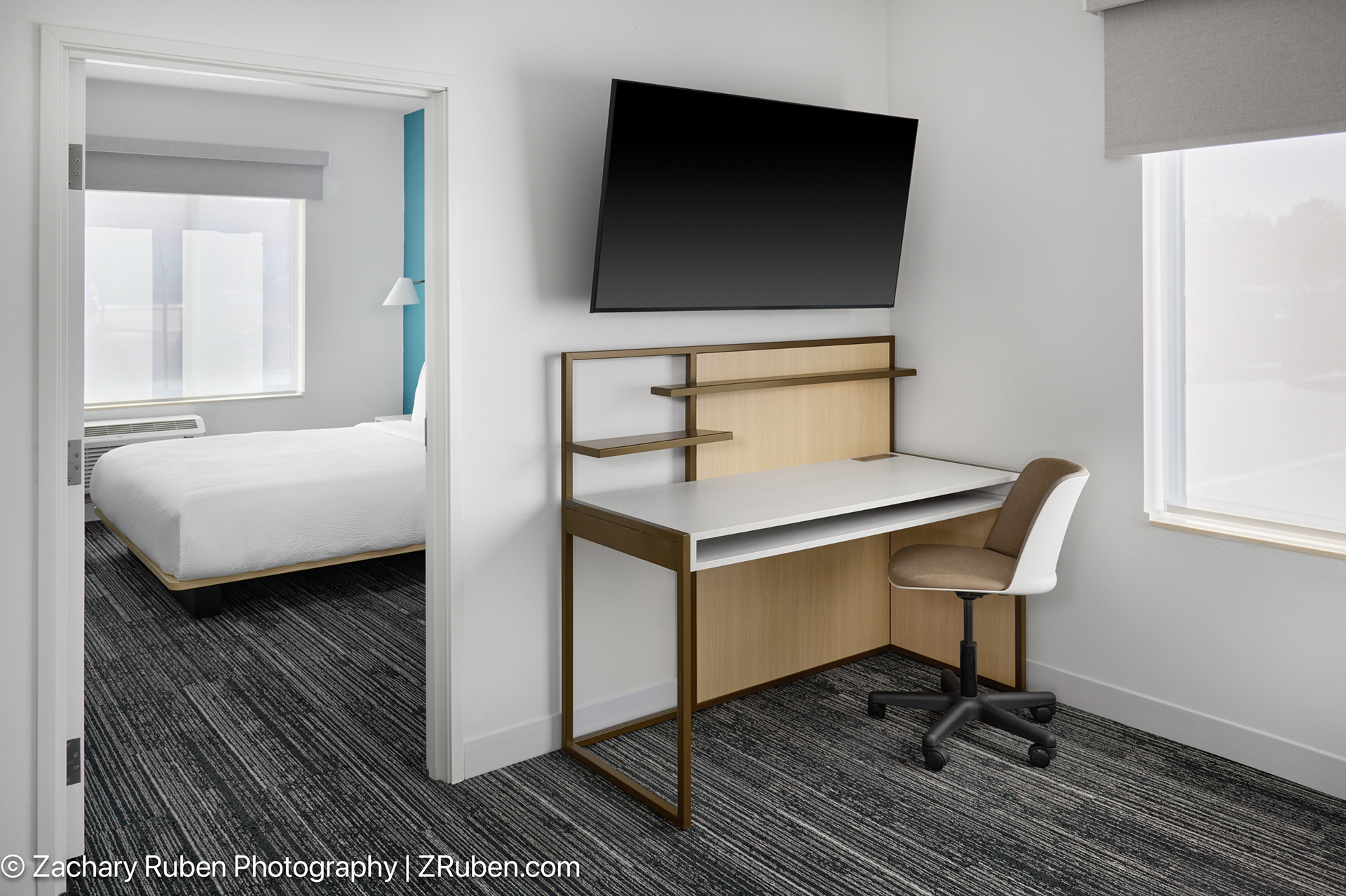 Accessible One Bedroom King at Towneplace Suites Romeoville