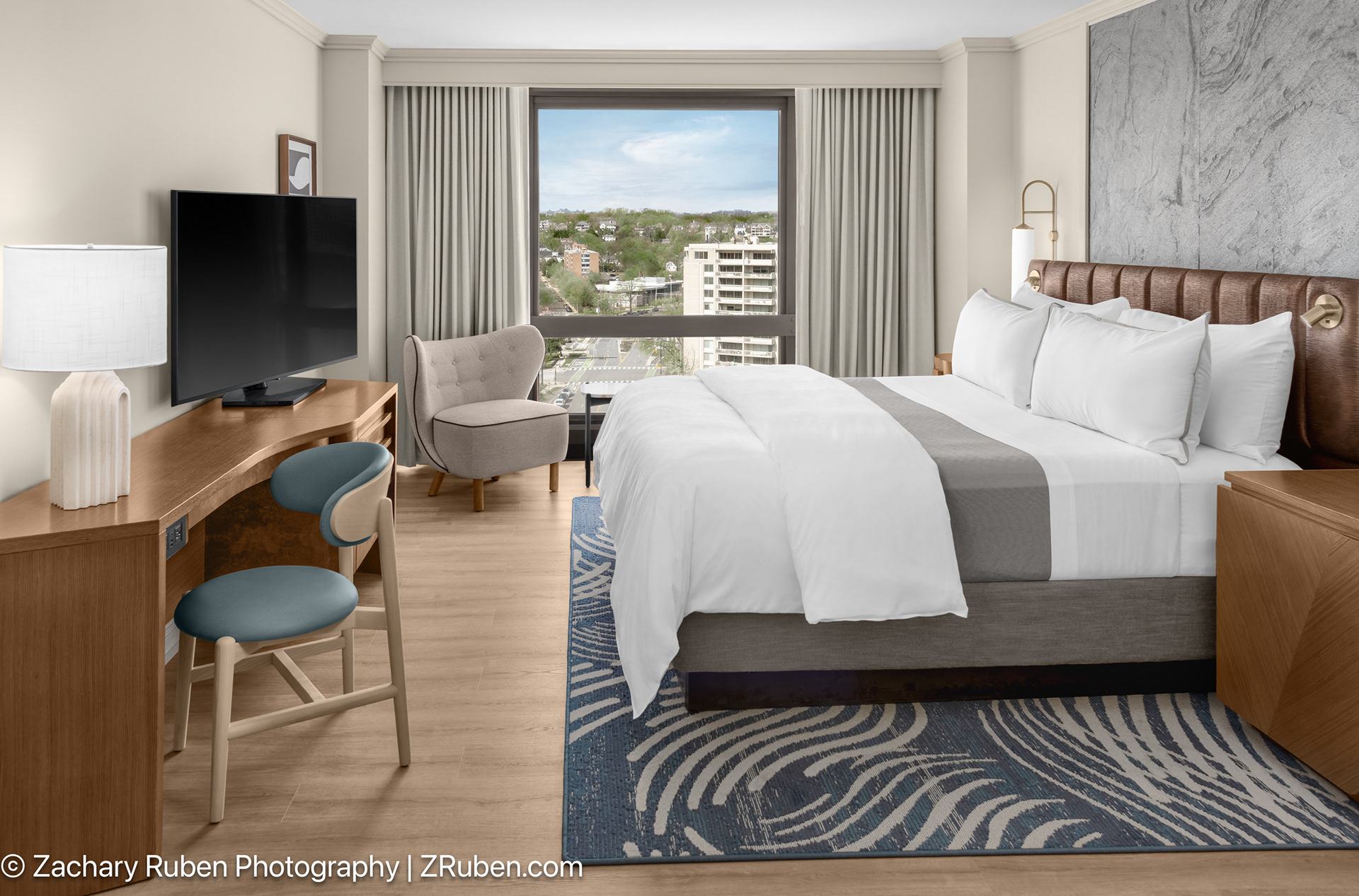 King View Room at The Westin Crystal City Reagan National Airport