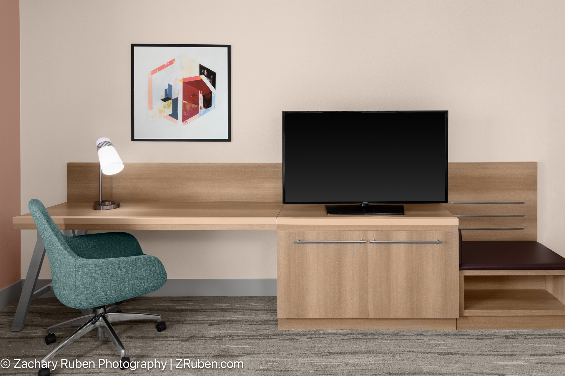 Desk at Hilton Garden Inn Topeka