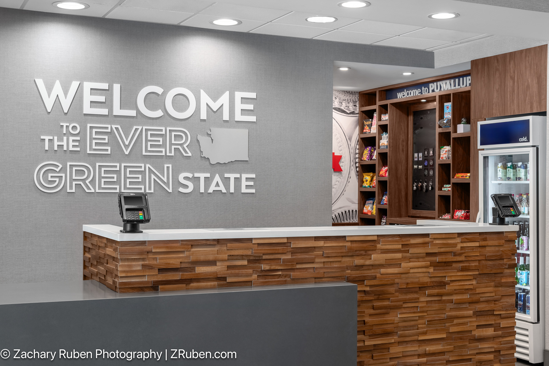 Front Desk at Hampton Inn & Suites Tacoma/Puyallup