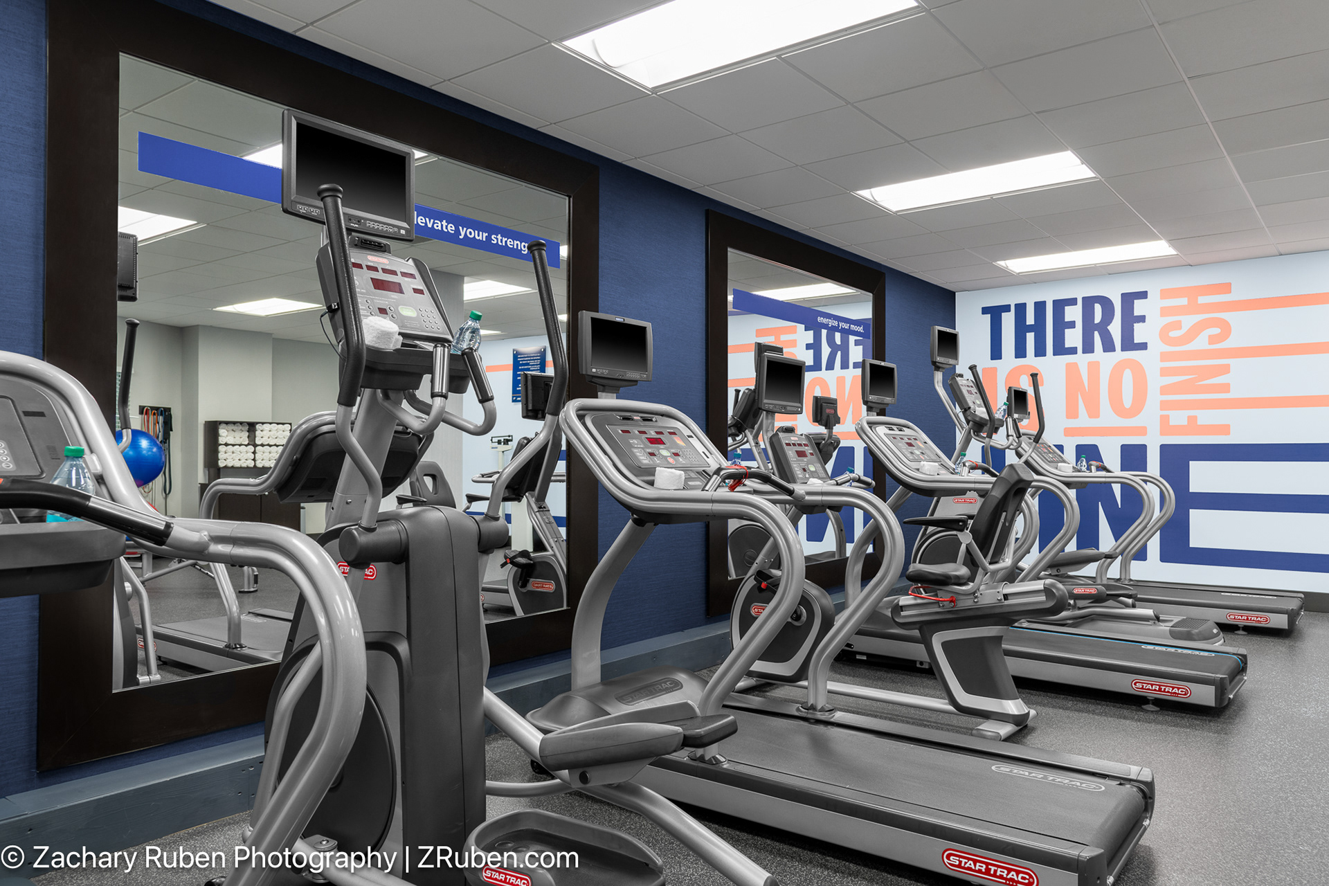 Fitness Center at Hampton Inn & Suites Madison Downtown