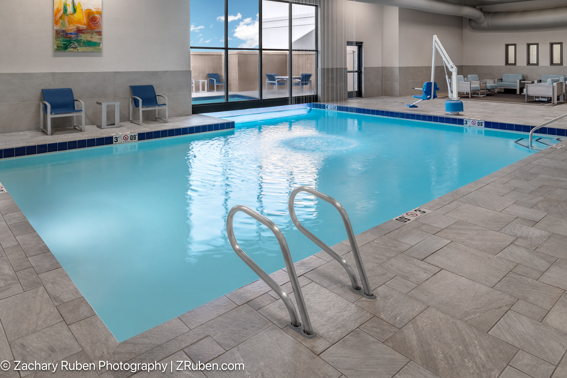 Indoor Pool at Doubletree Springfield