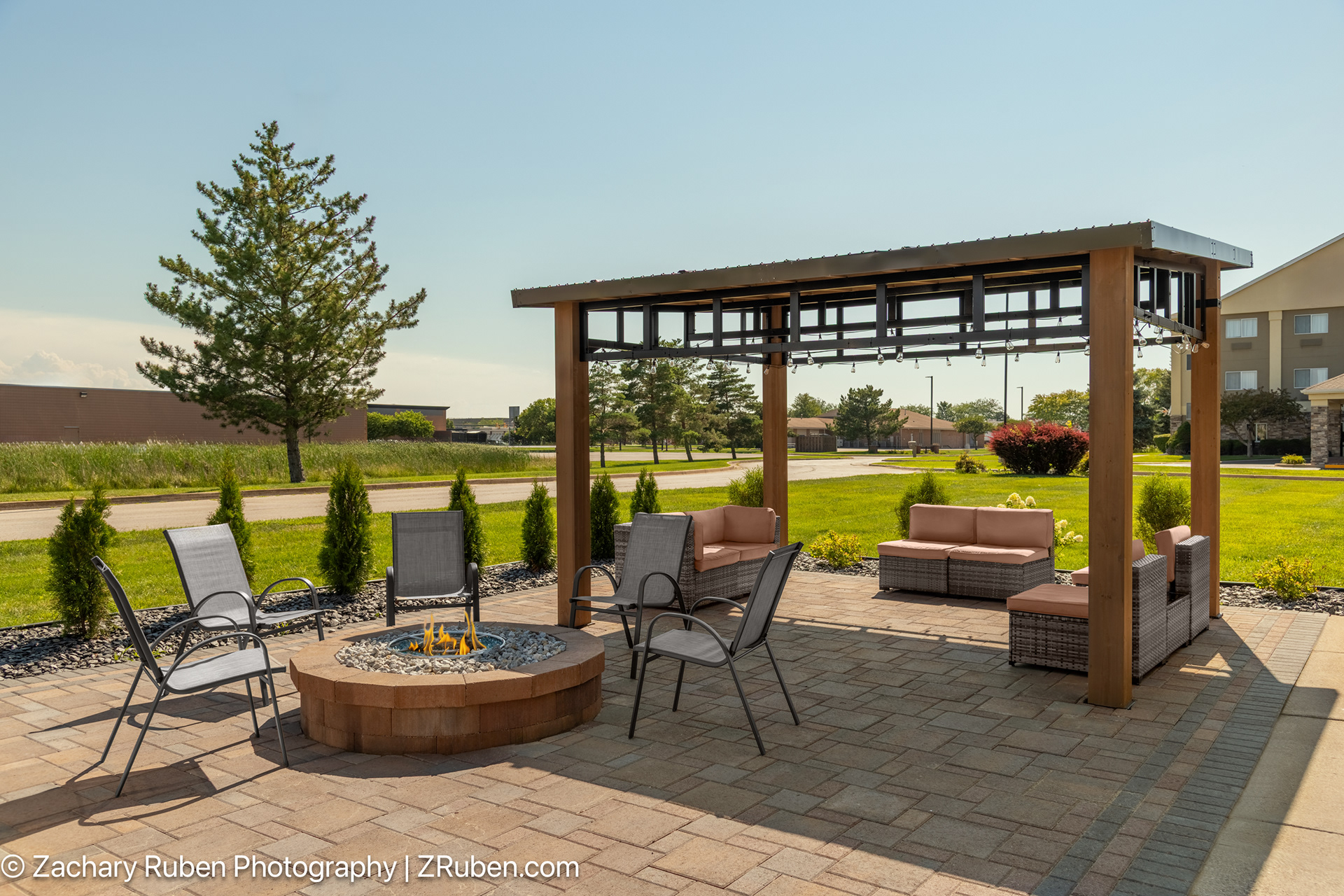 Outdoor Patio at Fairfield Inn & Suites Saginaw