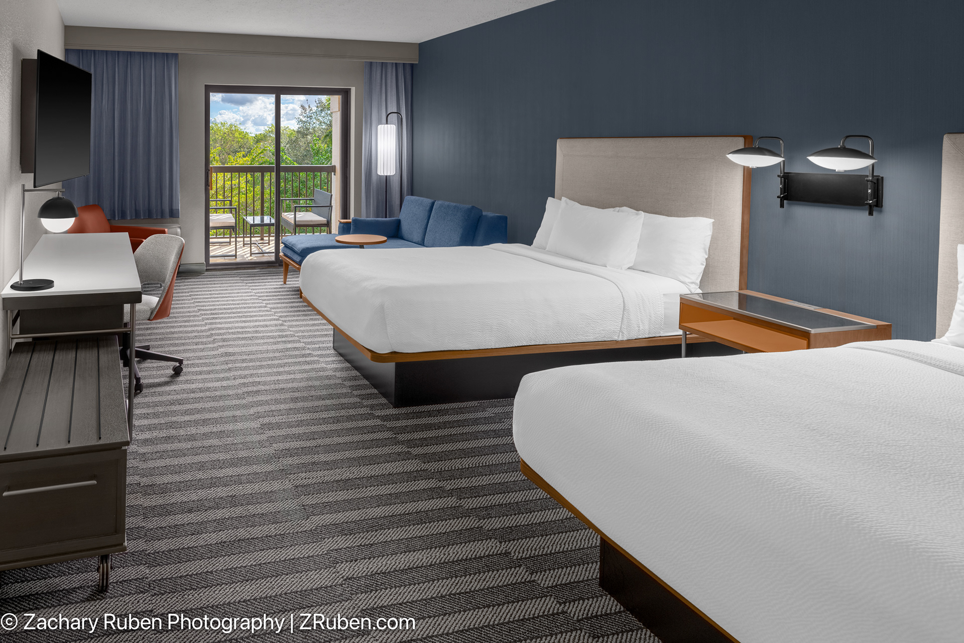 Two Queen Extended Suite at Courtyard Fort Lauderdale Coral Springs