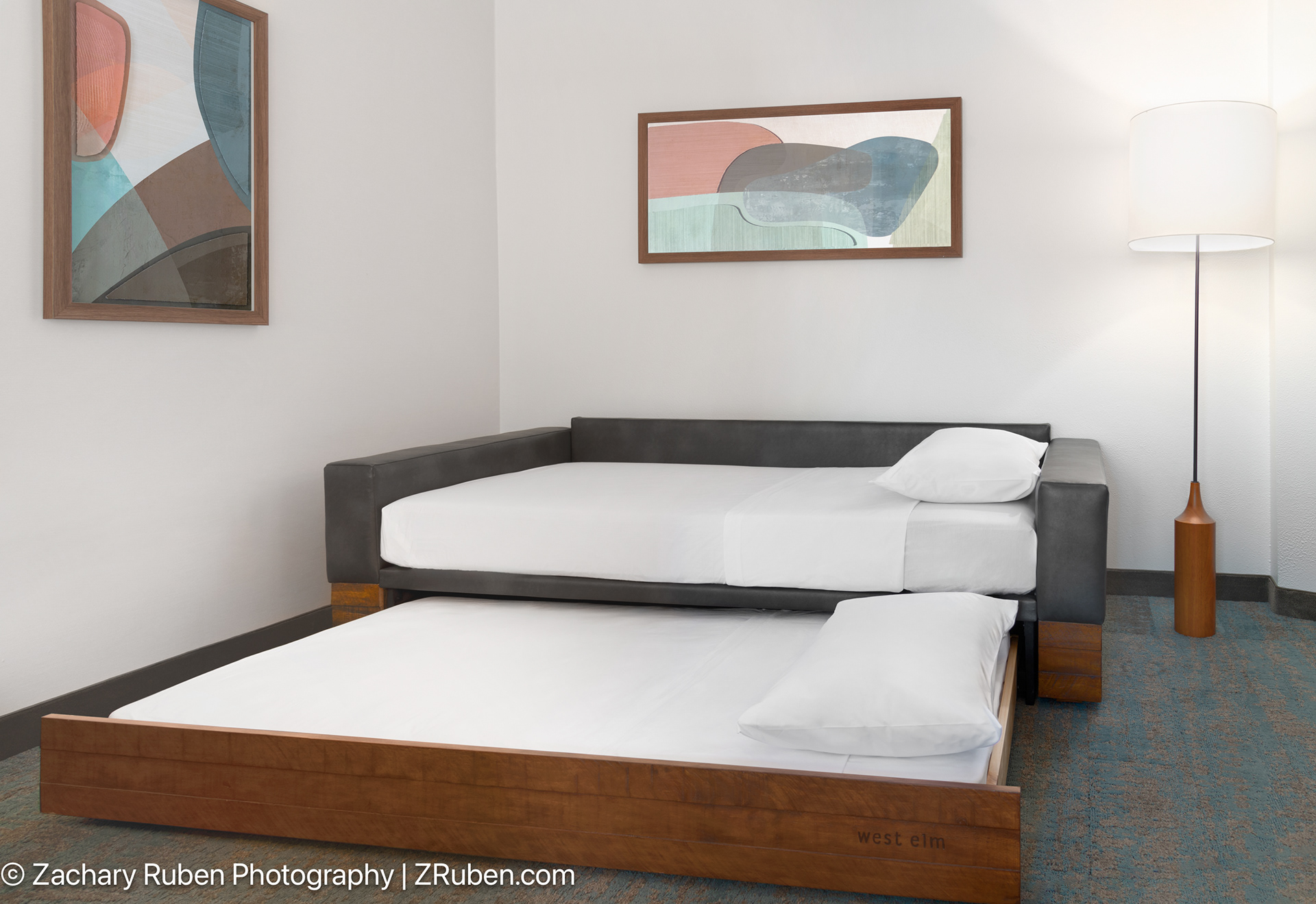 Sofa Bed at SpringHill Suites Detroit Auburn Hills