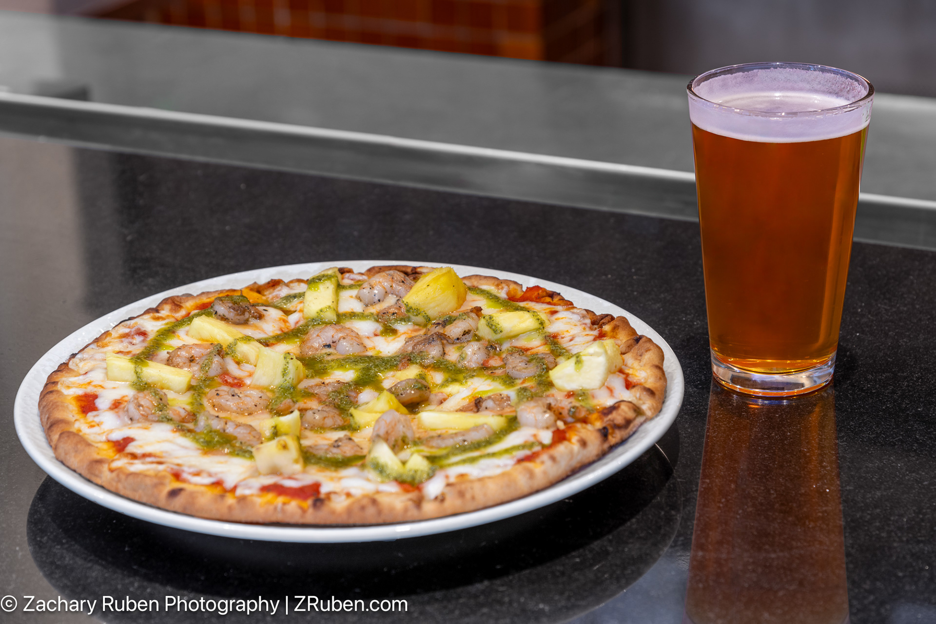 Pizza at Hilton Orange County/Costa Mesa