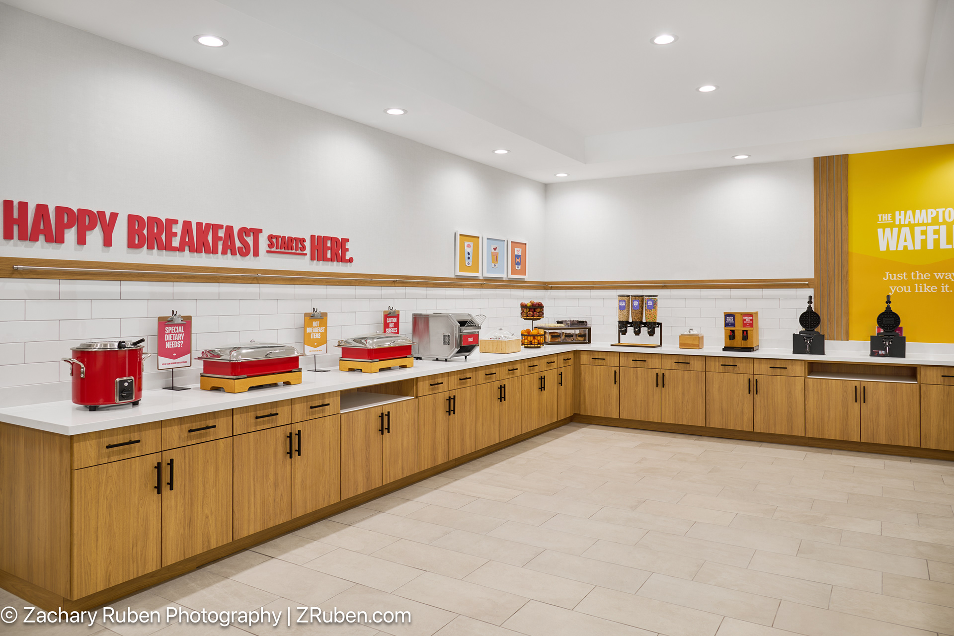 Breakfast Buffet at Hampton Inn Midland West