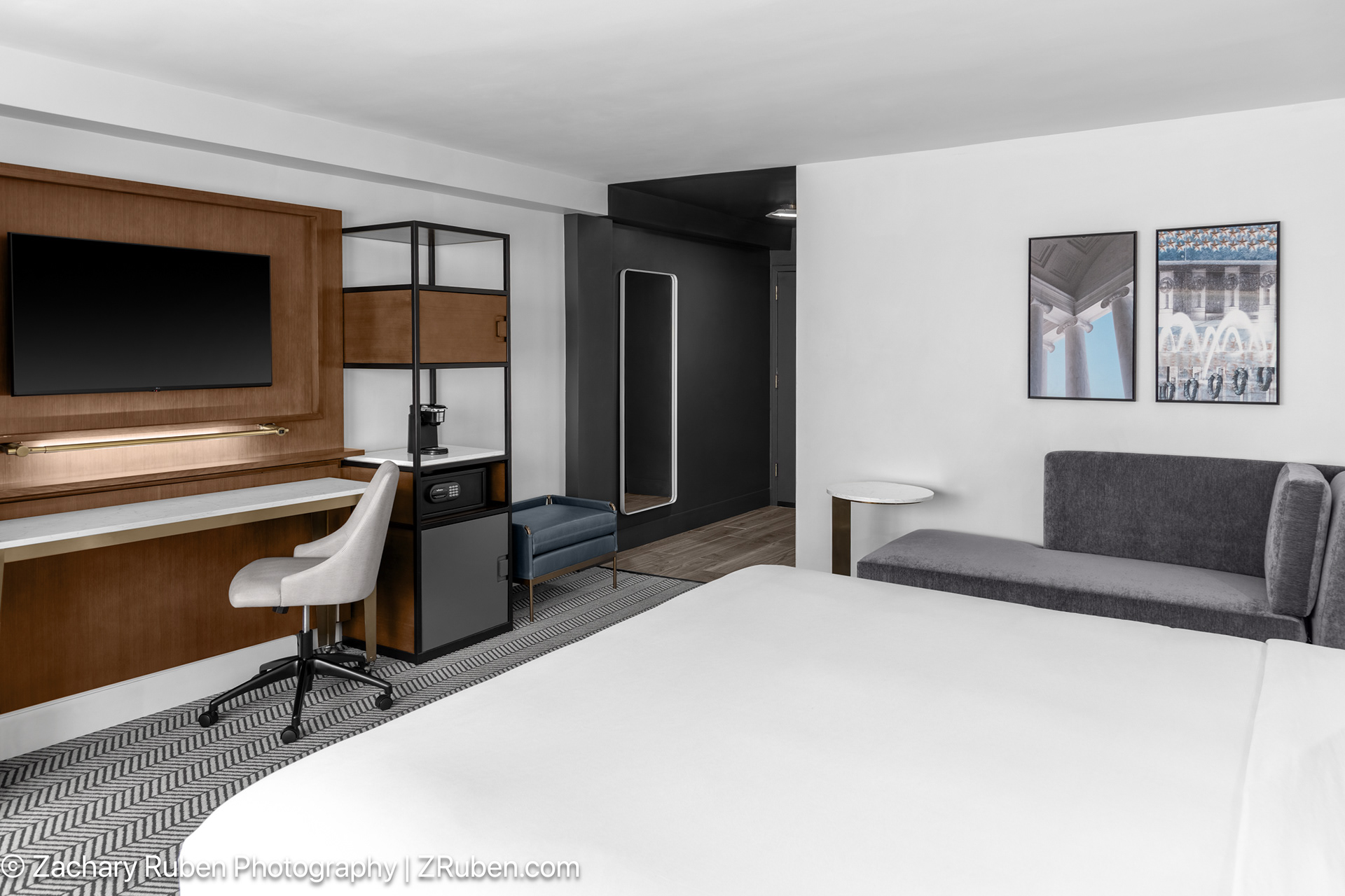King Guest Room at ARC Hotel, Washington DC, Series by Marriott