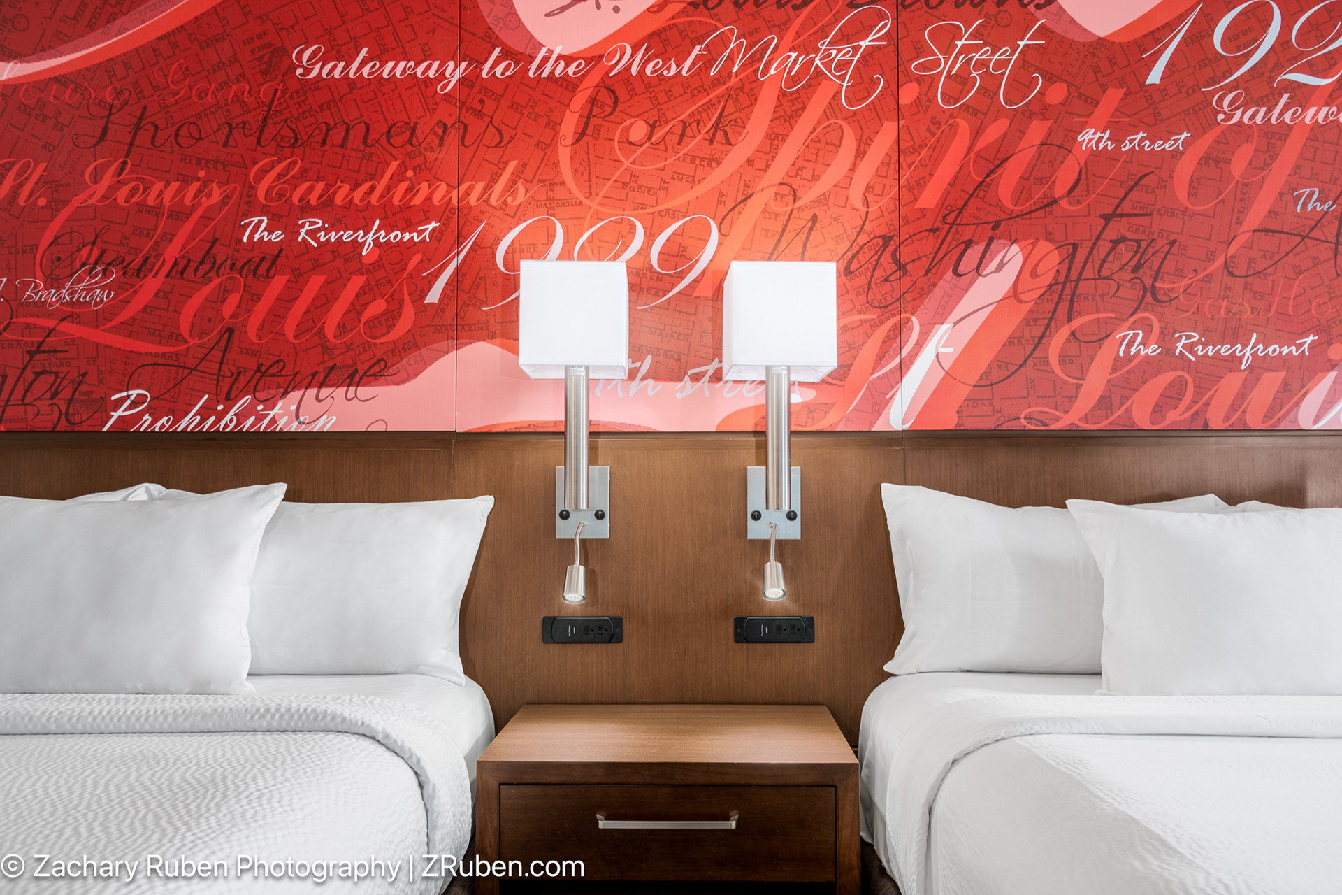 Two Queen Beds at Courtyard St. Louis Downtown