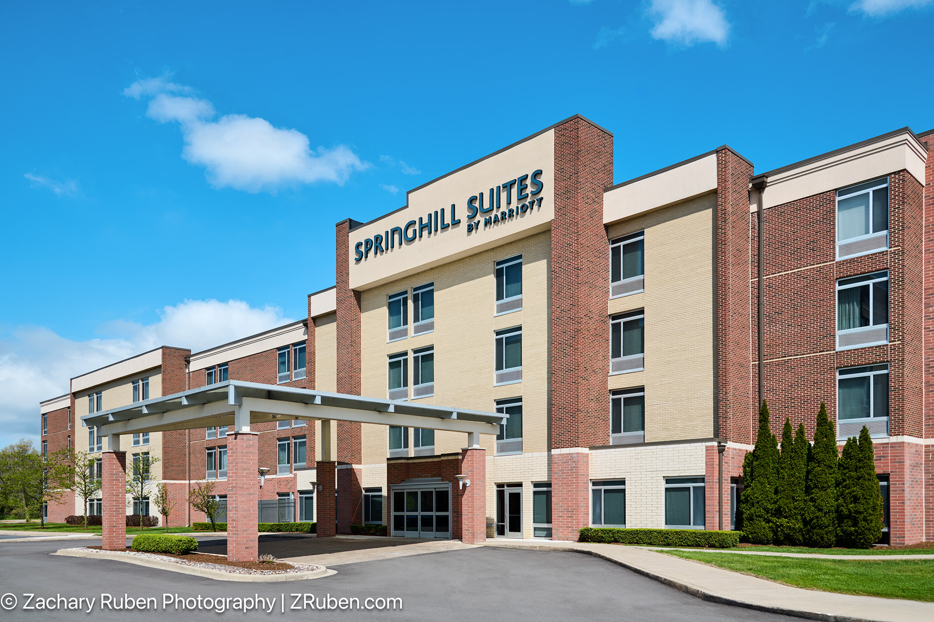 Exterior Day at Springhill Suites Detroit Metro Airport Romulus
