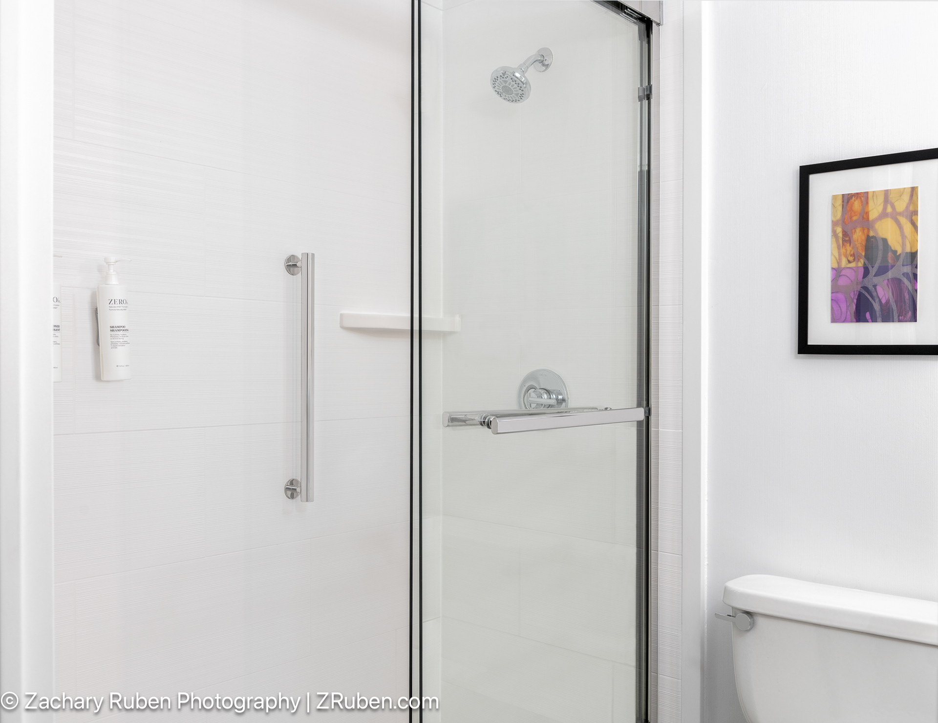 Shower at Hilton Garden Inn Denver Airport