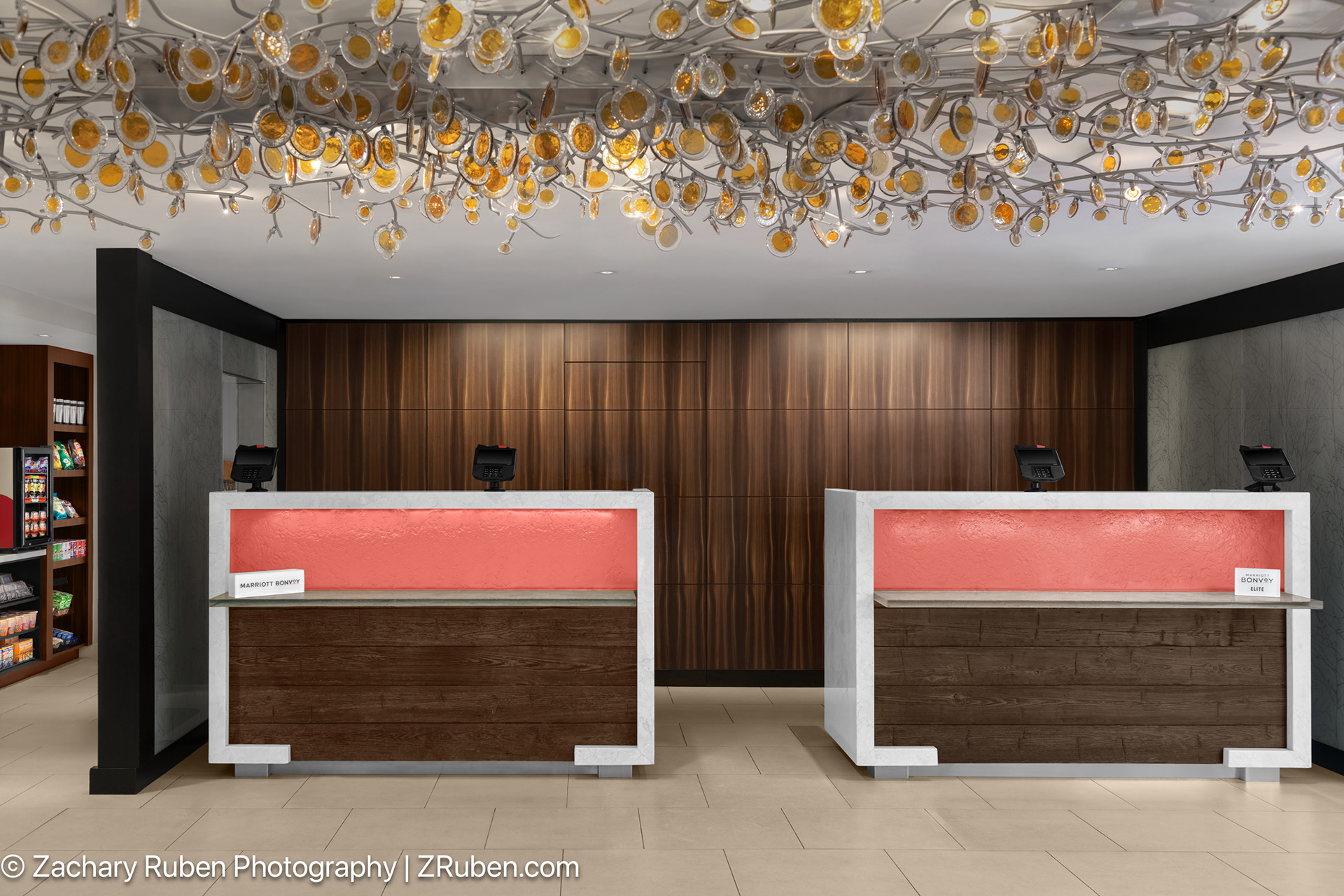 Front Desk at Hanover Marriott