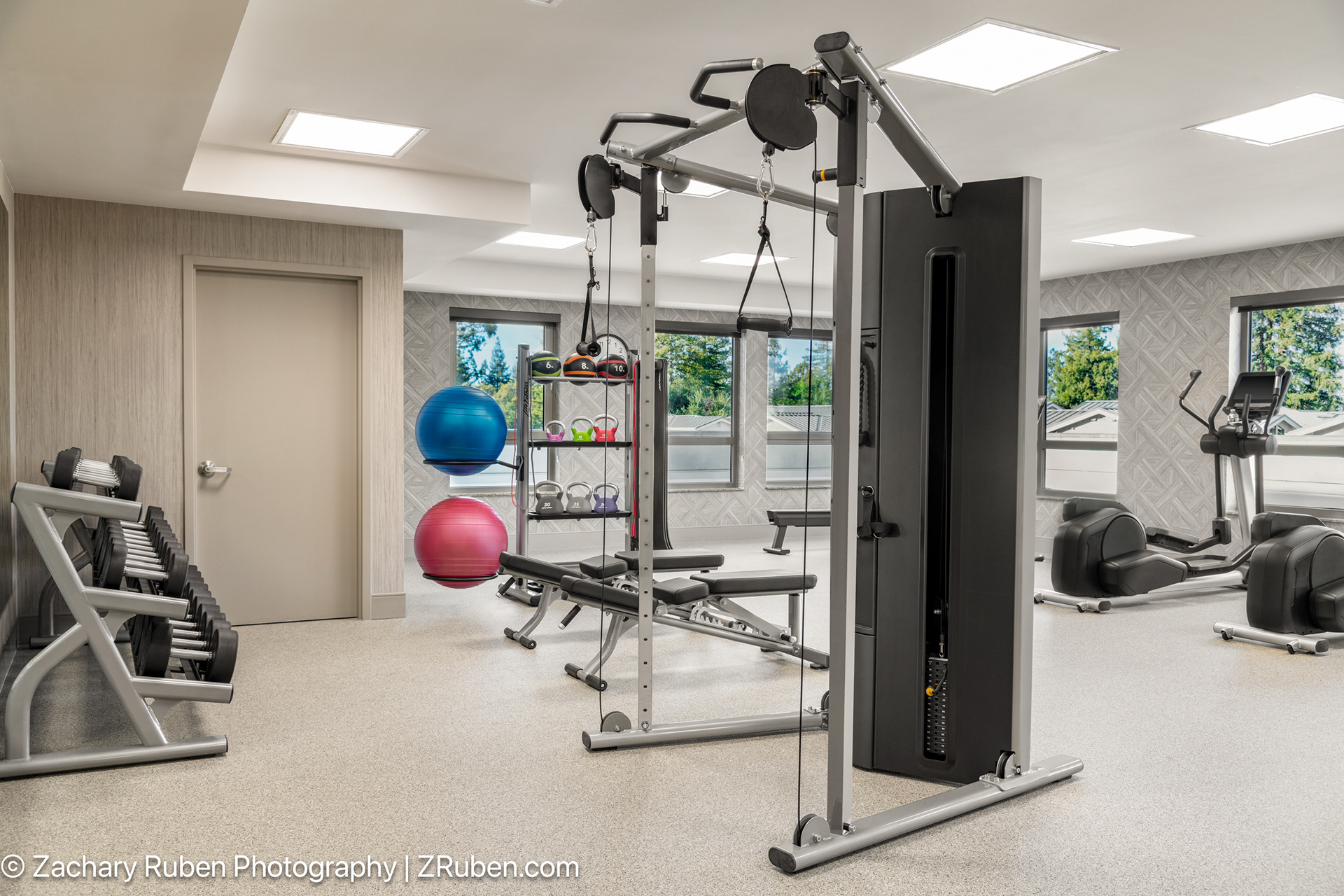 Fitness Center at Homewood Suites Palo Alto
