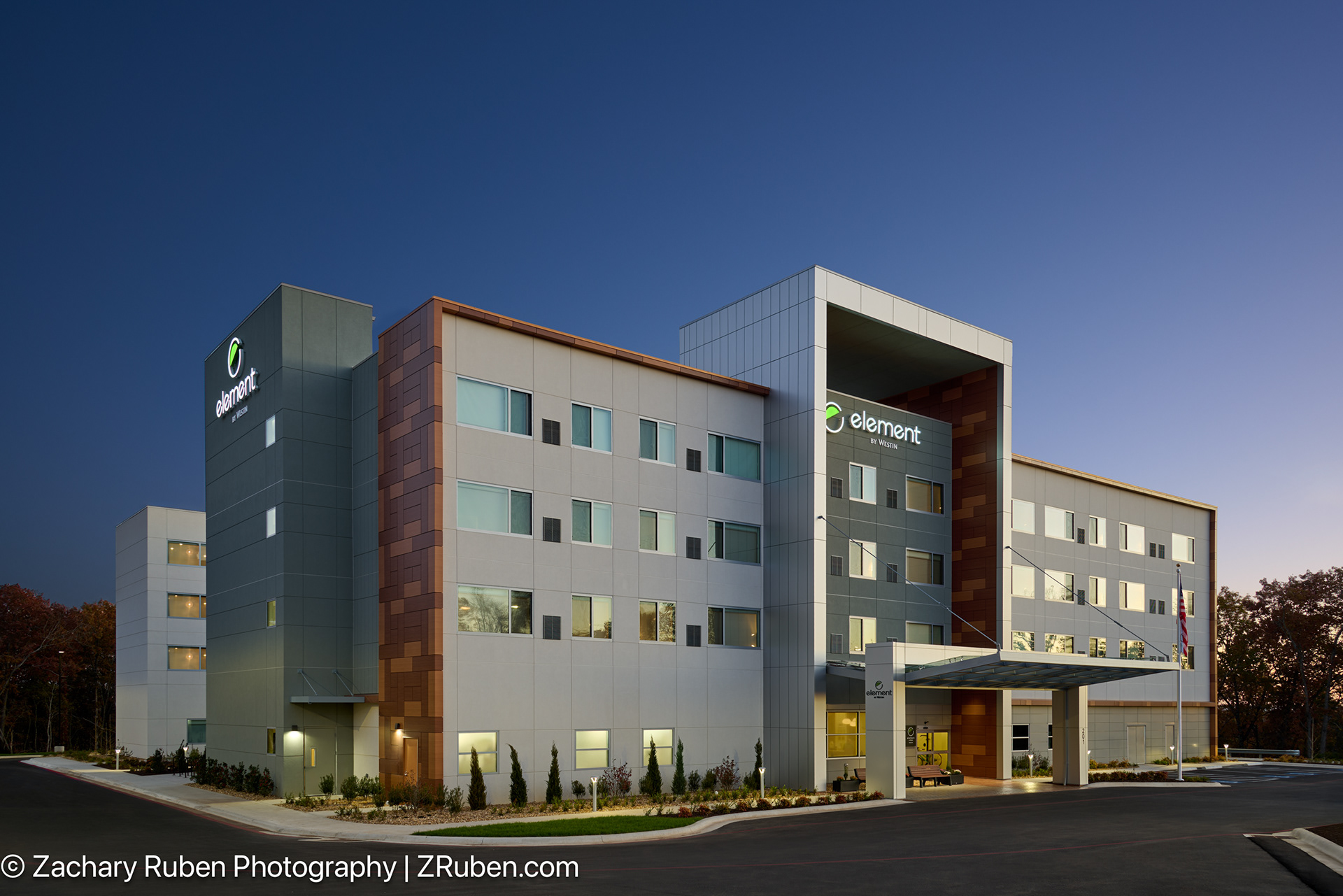 Exterior Dawn at Element Branson