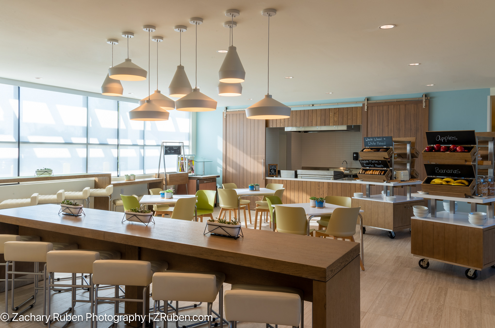 Breakfast Area at Element Dallas Richardson