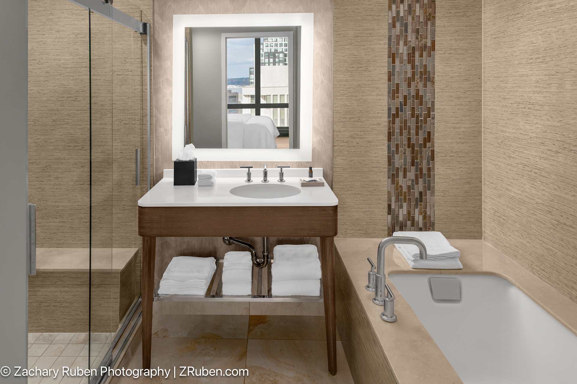 Luxury Bathroom at The Westin Crystal City Reagan National Airport