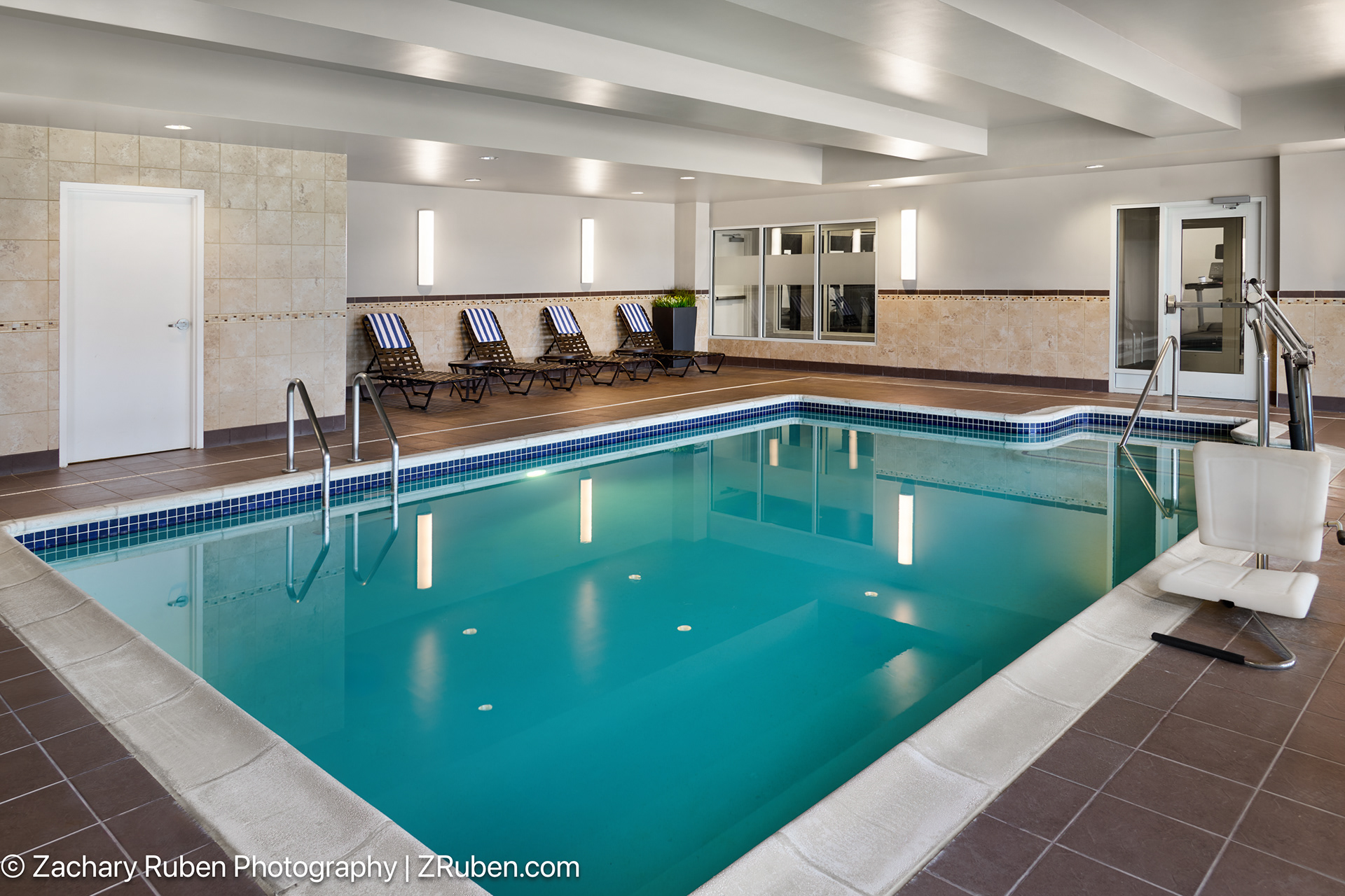 Indoor Pool at Hilton Garden Inn Detroit Troy