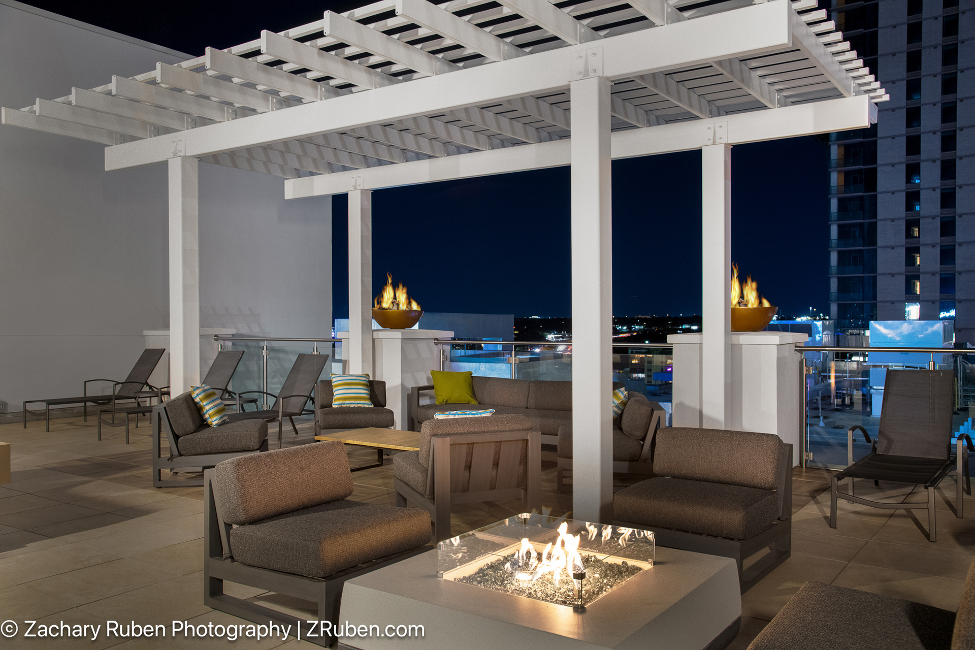 Outdoor Patio at Fairfield Inn & Suites Austin Downtown