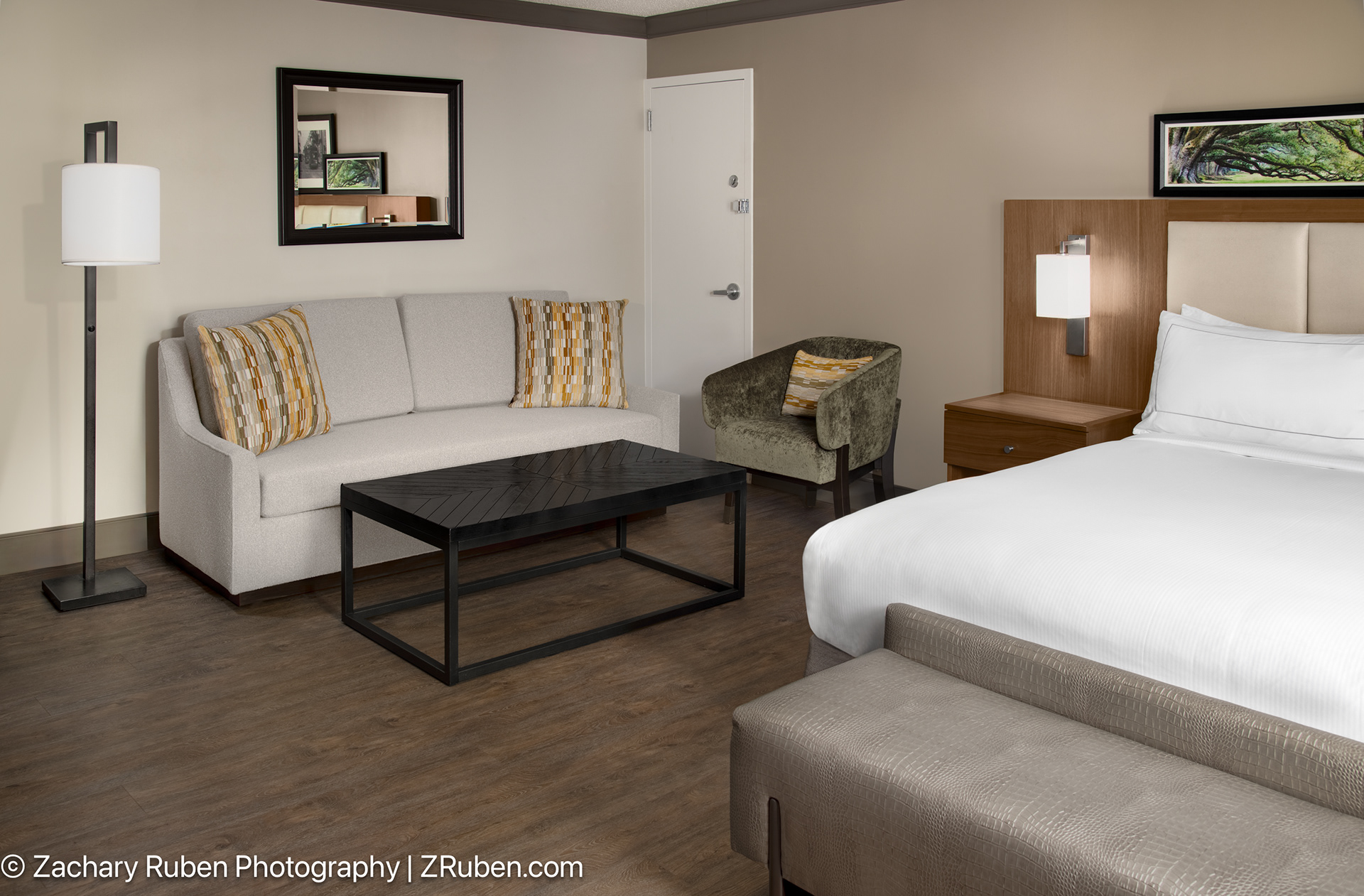 Junior Suite at Doubletree New Orleans