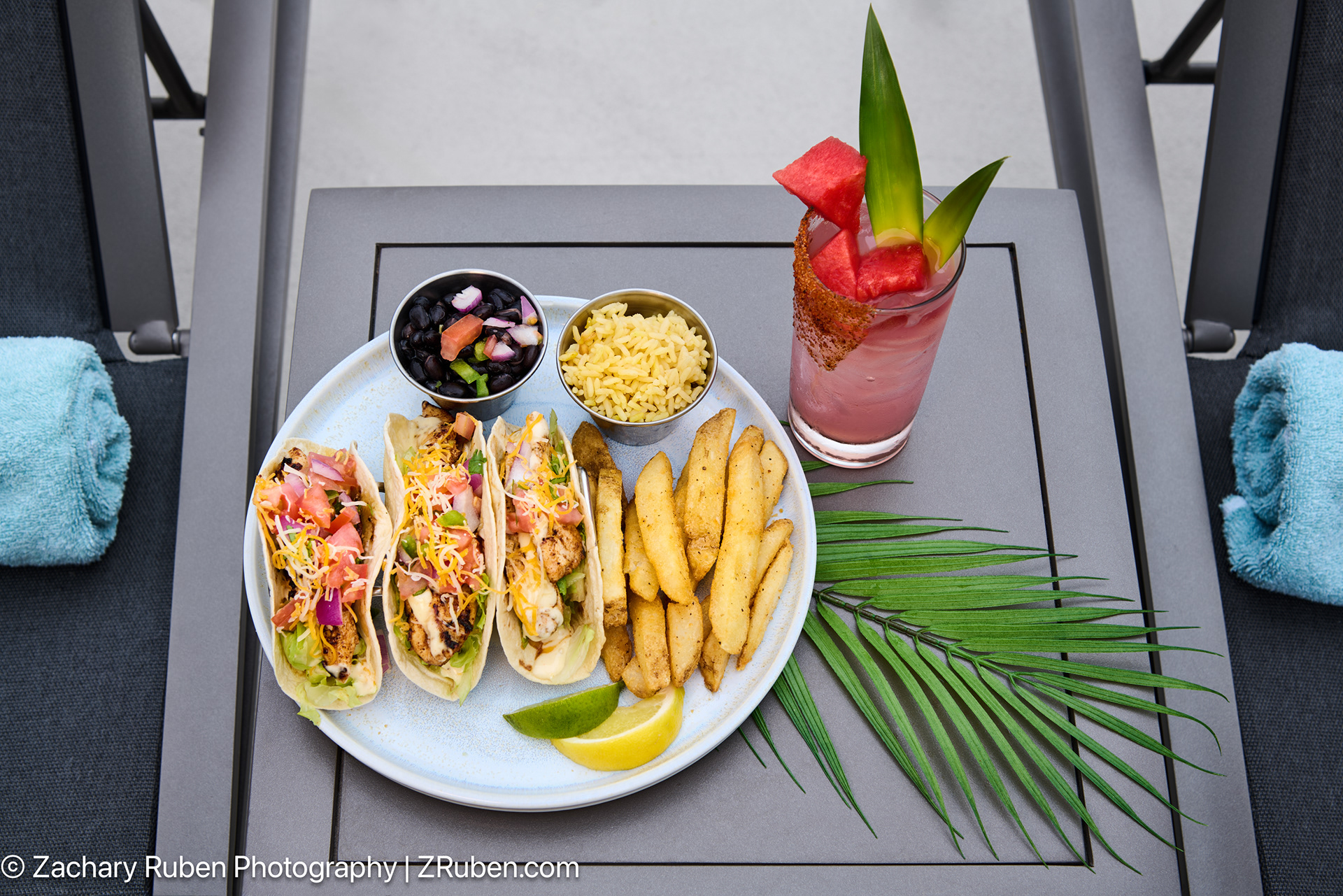 Taco Time with Grilled Chicken at Courtyard Jacksonville Beach Oceanfront