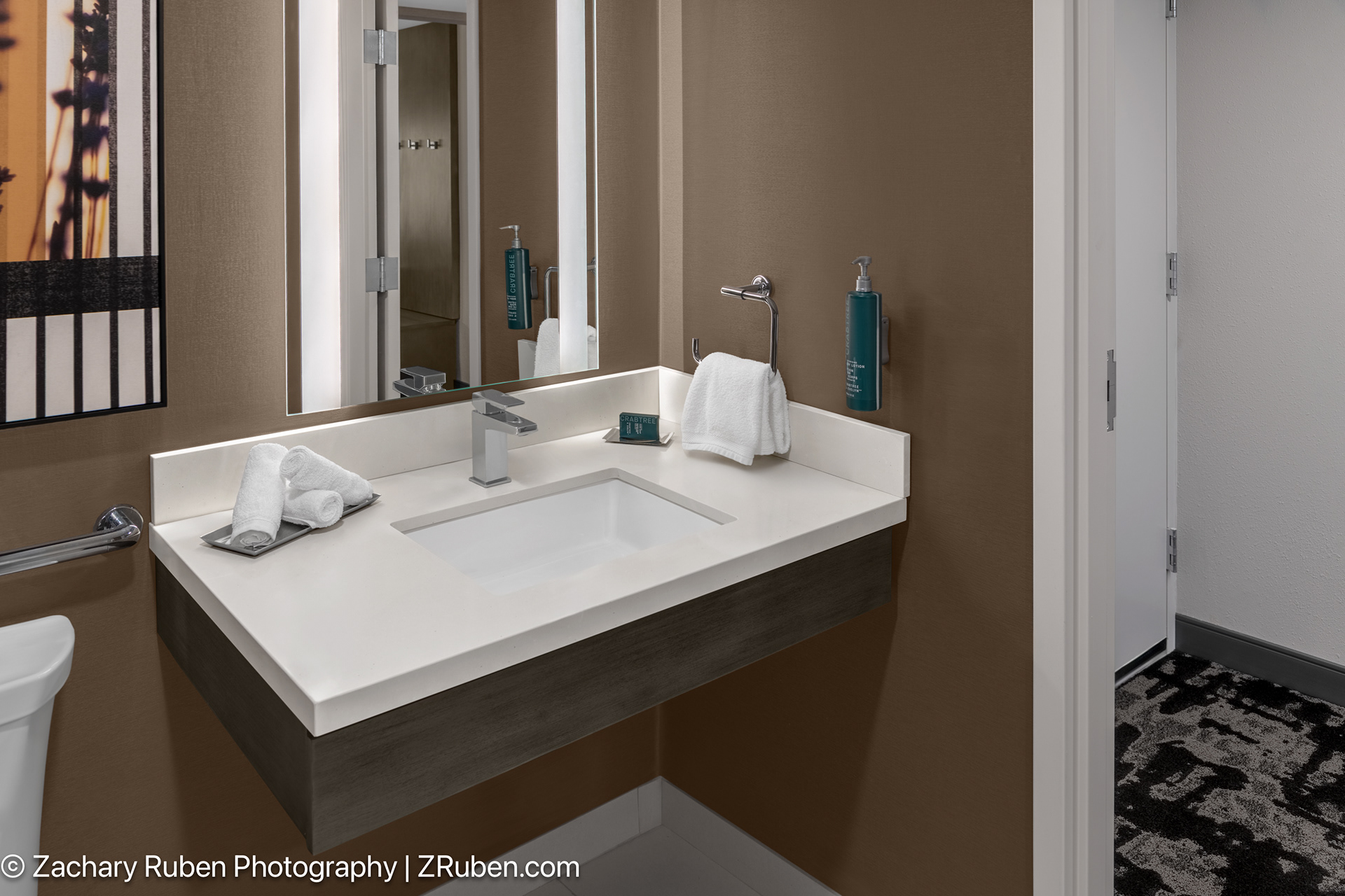 Vanity Sink at Doubletree Springfield