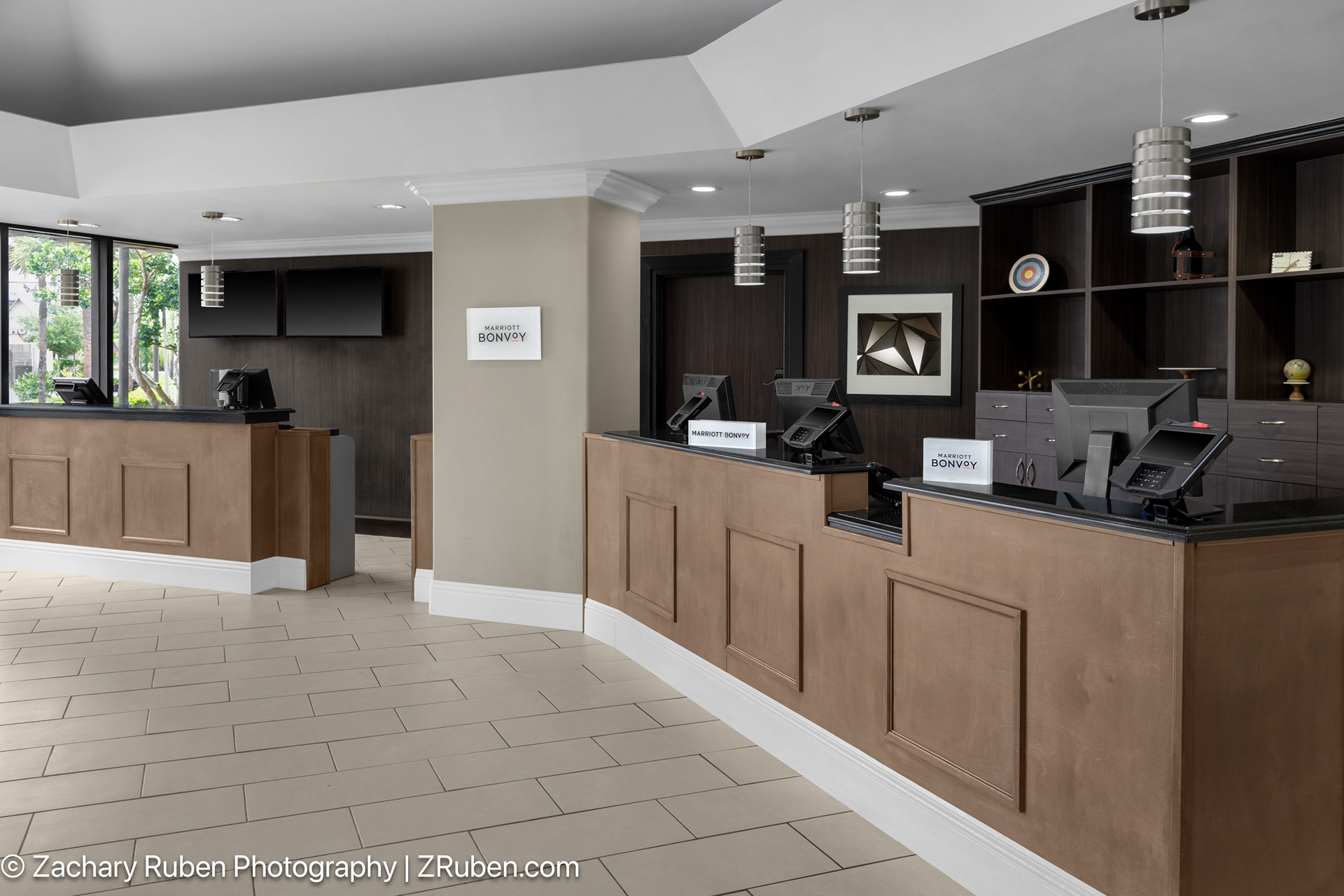 Front Desk at Four Points by Sheraton Orlando International Drive
