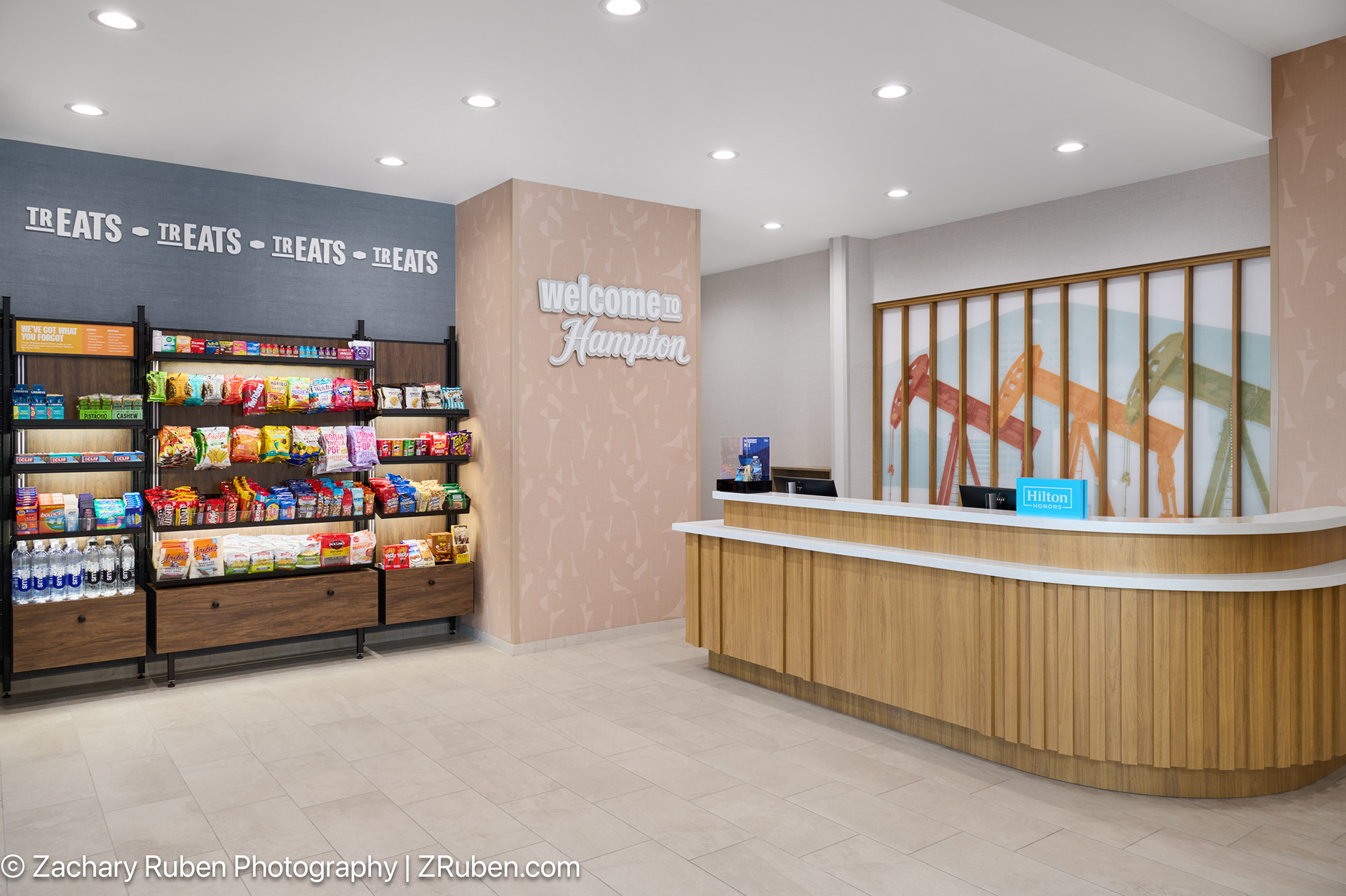 Front Desk at Hampton Inn Midland West