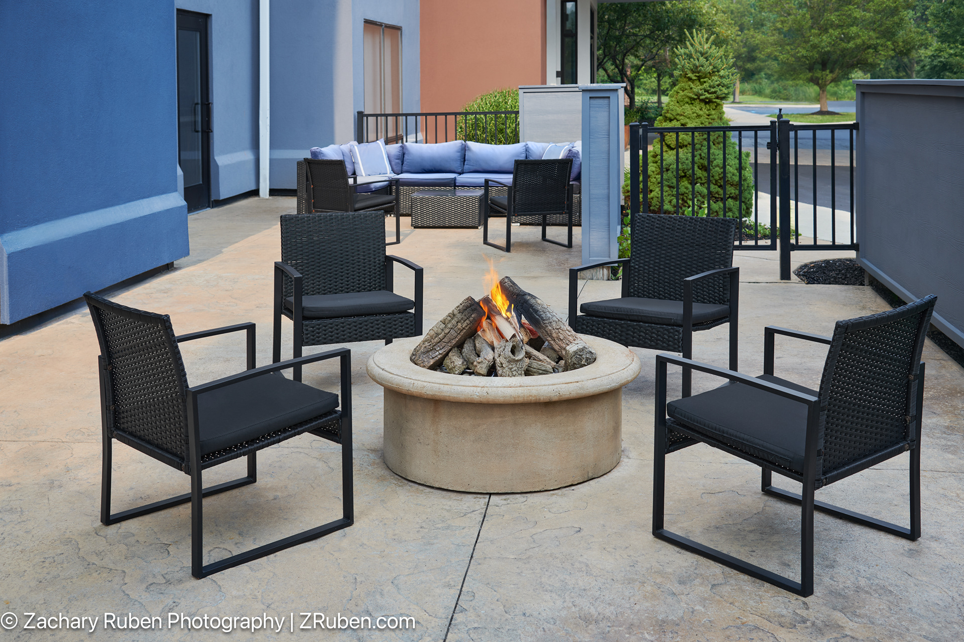 Patio at Springhill Suites Lansing