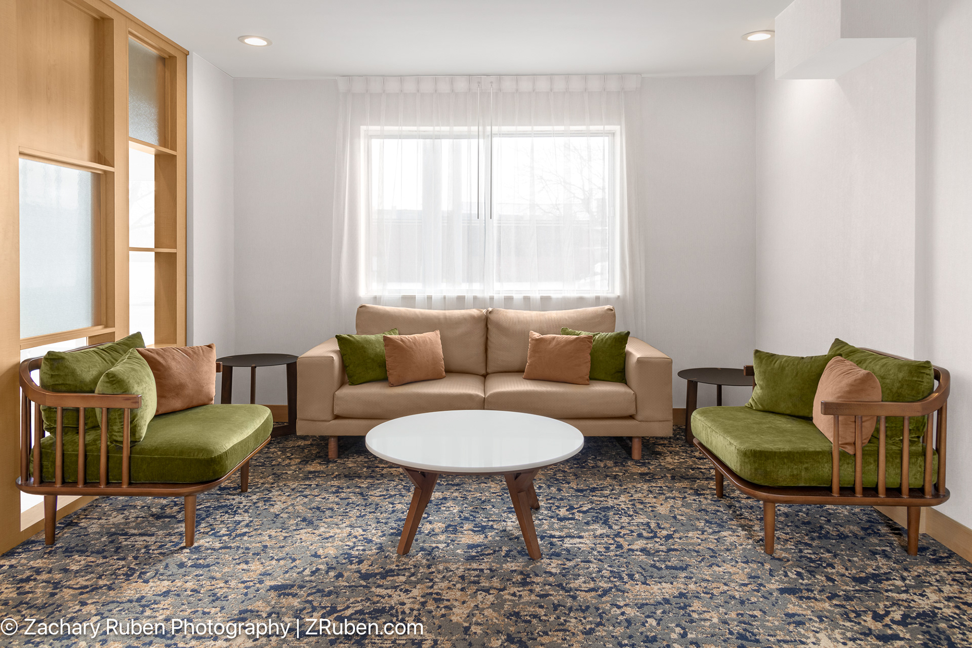 Lobby at Fairfield Inn & Suites Saginaw