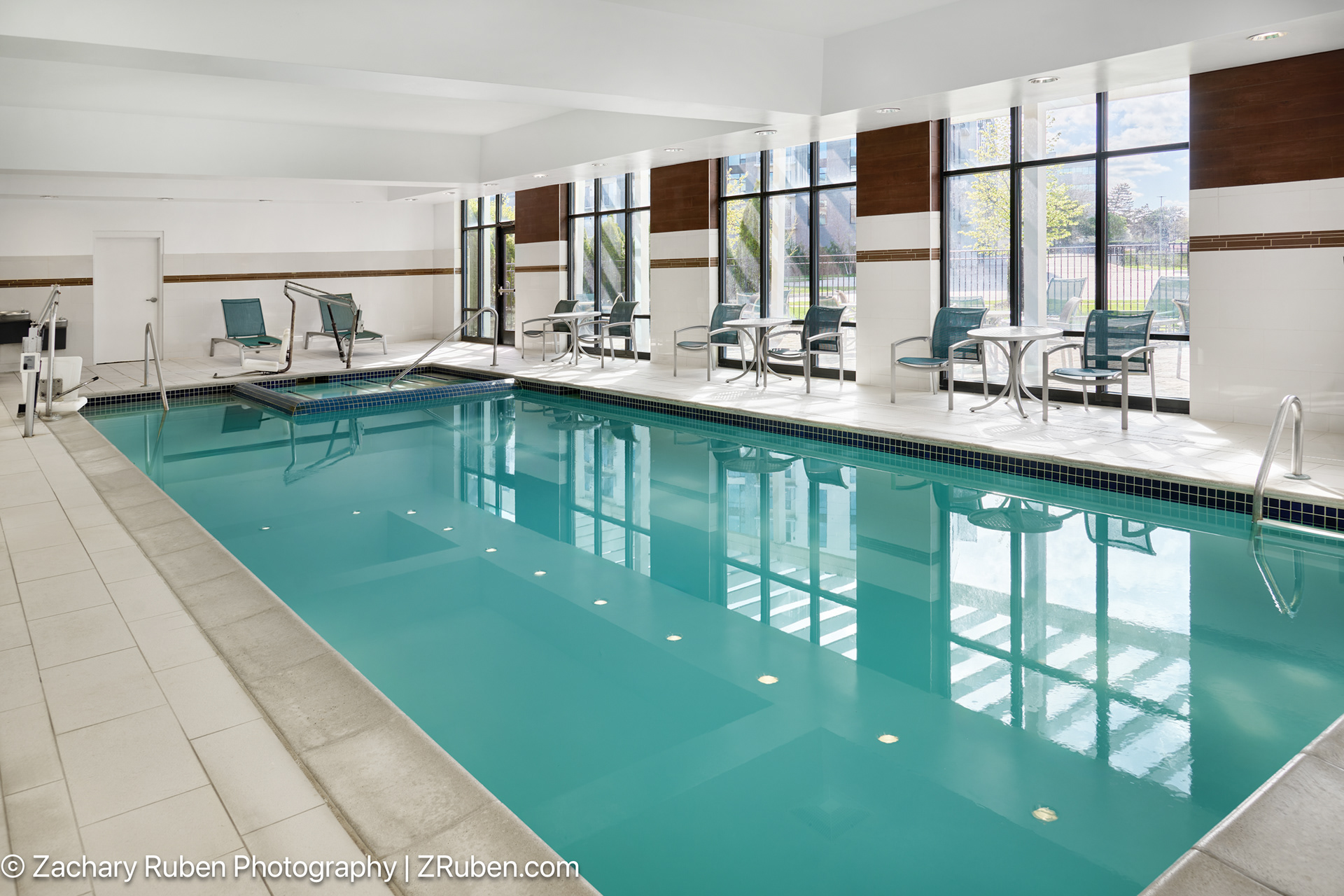 Indoor Pool at Hampton Inn Detroit Troy